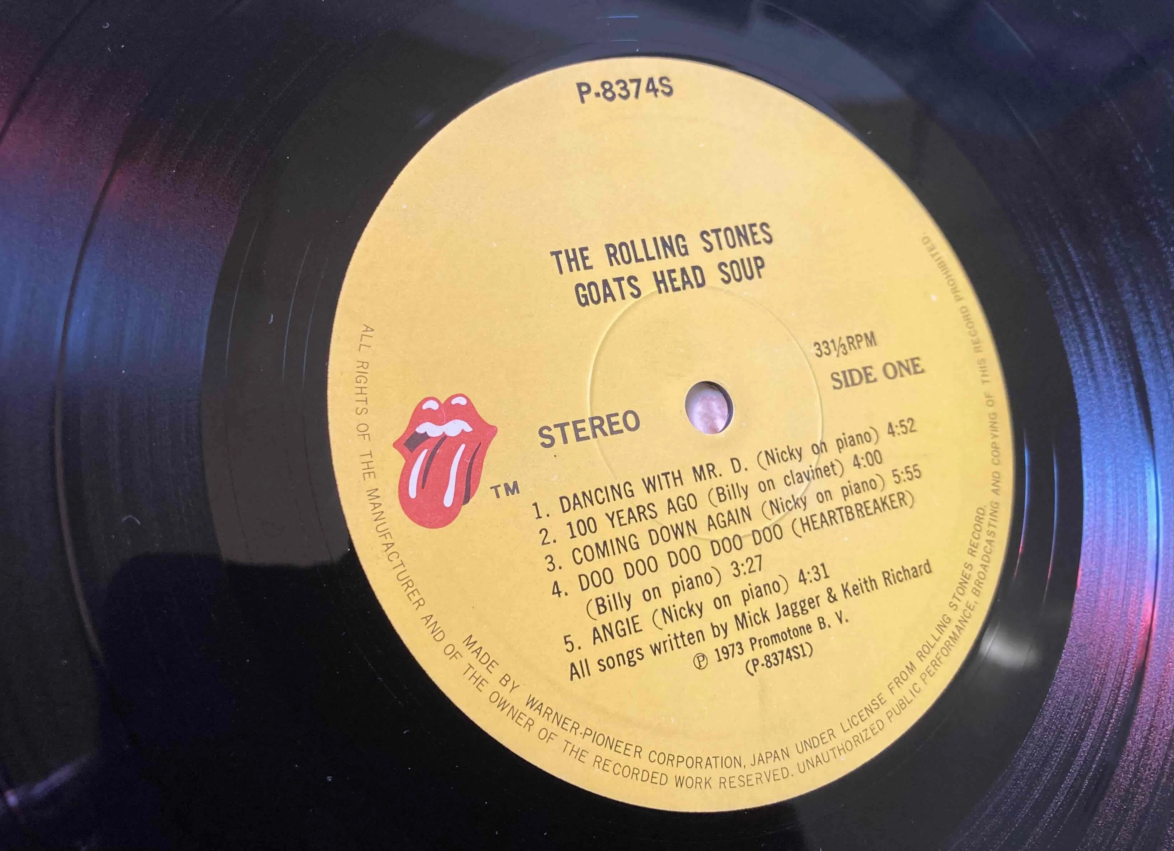 The Rolling Stones [ Goats Head Soup ] US,RS COC-39106 Warner