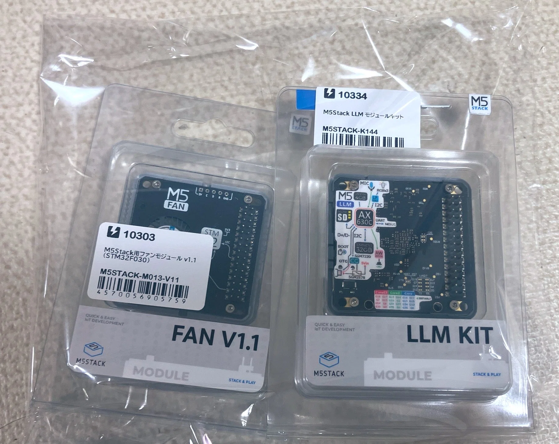 ①M5Stack LLM モジュールキット開封｜とりにく