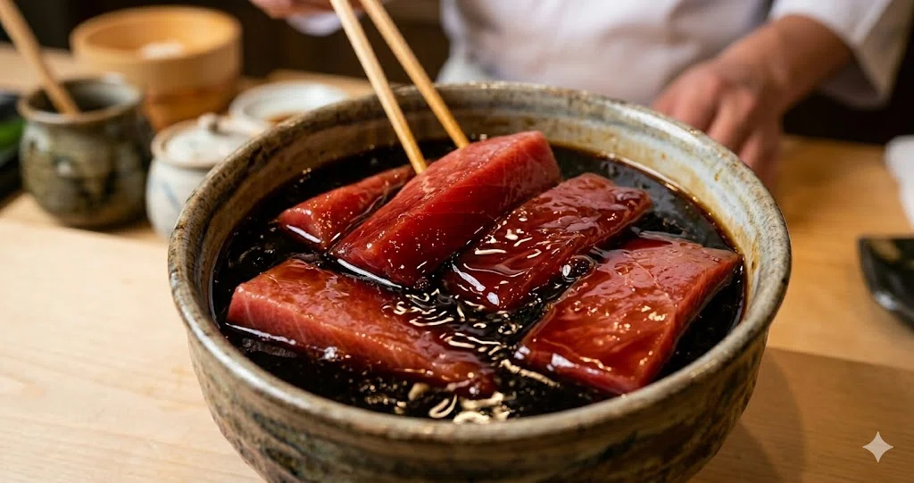 🥢 漬けマグロ｜日本食文化 🇯🇵 寿司編｜寿司ペディア SushiPedia