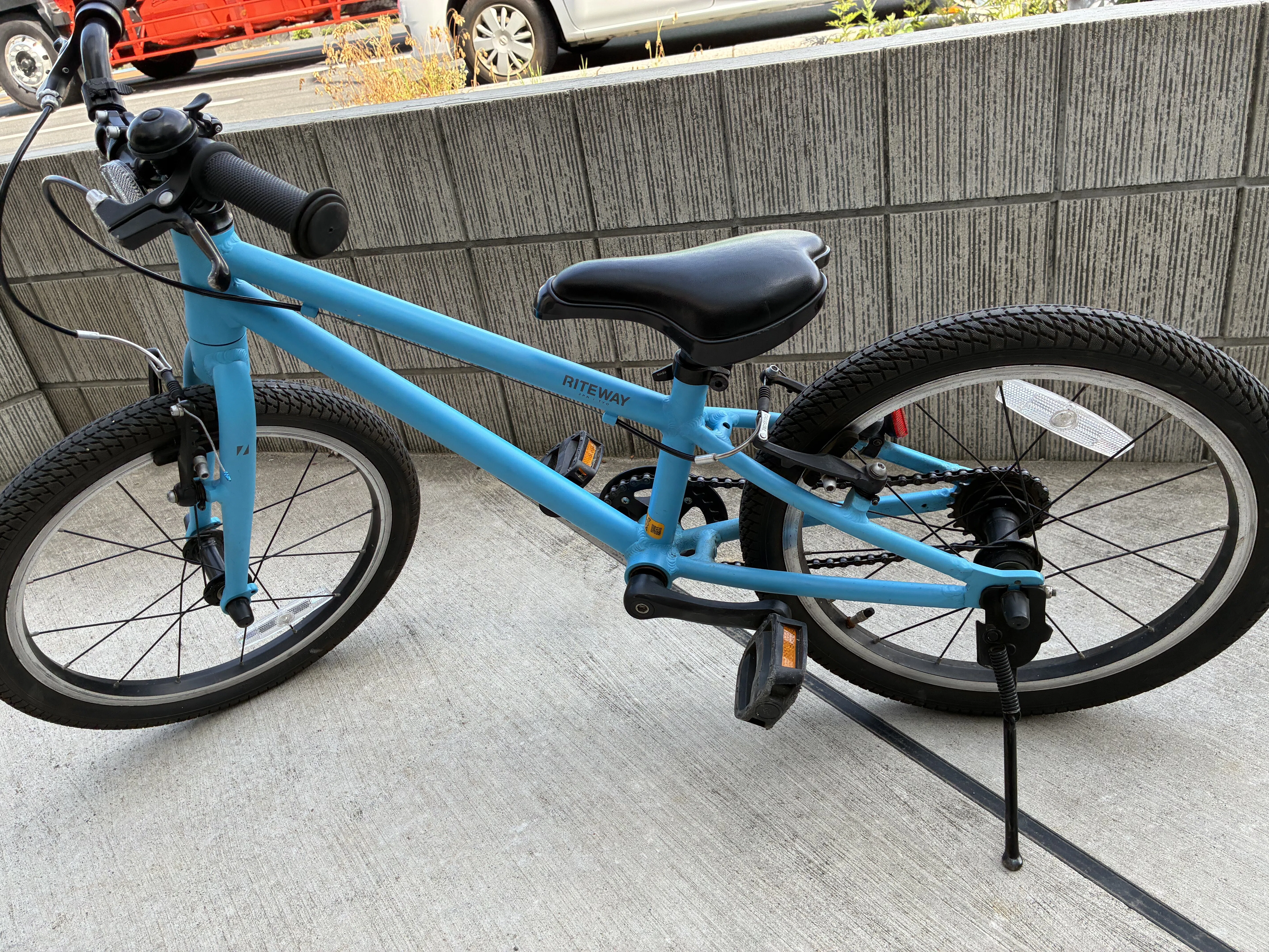 身長108cmの息子に18インチ自転車は早い？5歳の誕生日にRiteway ZIT18