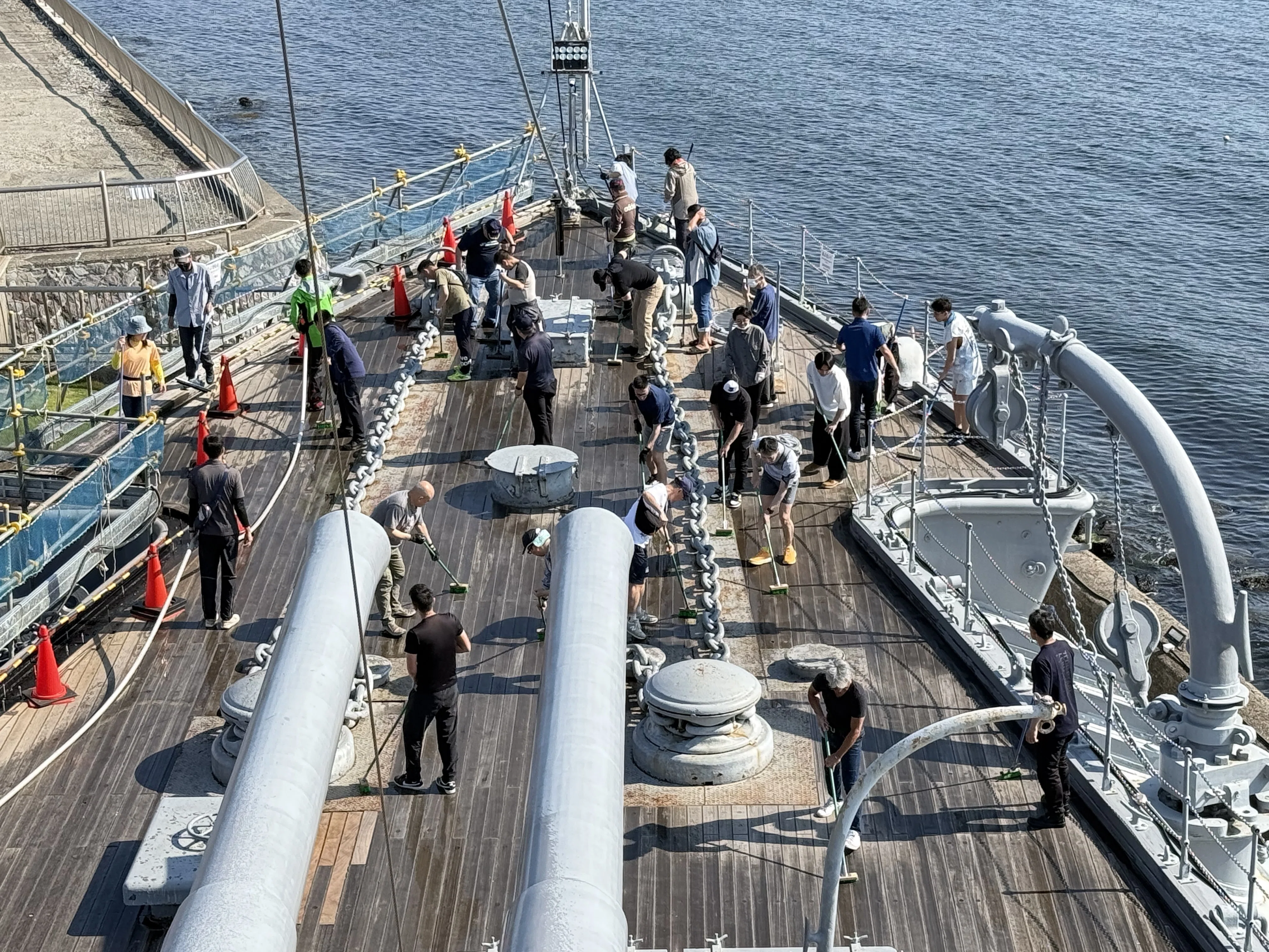 海上自衛隊 横須賀准曹会】<密着レポ＞記念艦「三笠」を守る熱き思い