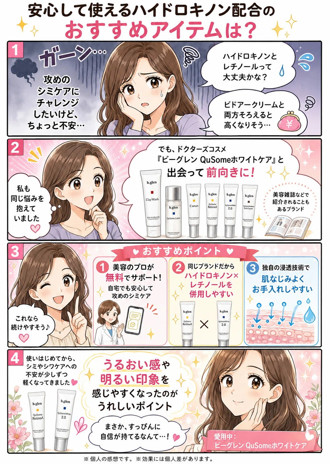 辛口検証】ビドアークリームは詐欺？シミやたるみ消し効果なし？悪い