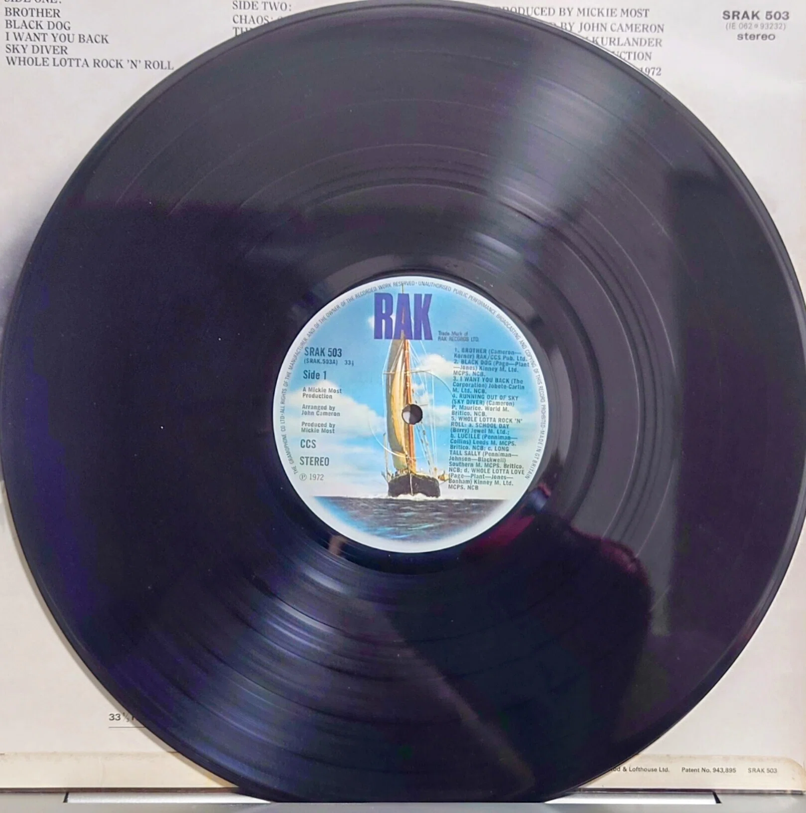 1972 Record II] 9) C.C.S 2 : C.C.S｜ワイバーン
