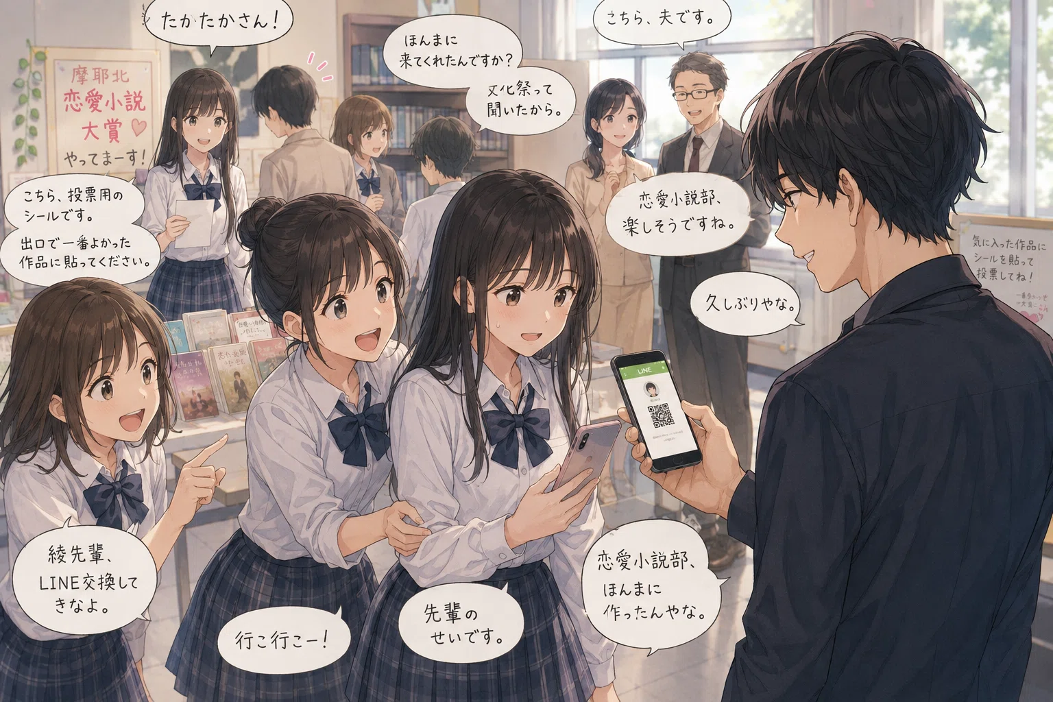 公式摩耶北高校恋愛小説部」新章、開幕。｜神戸のたかたか