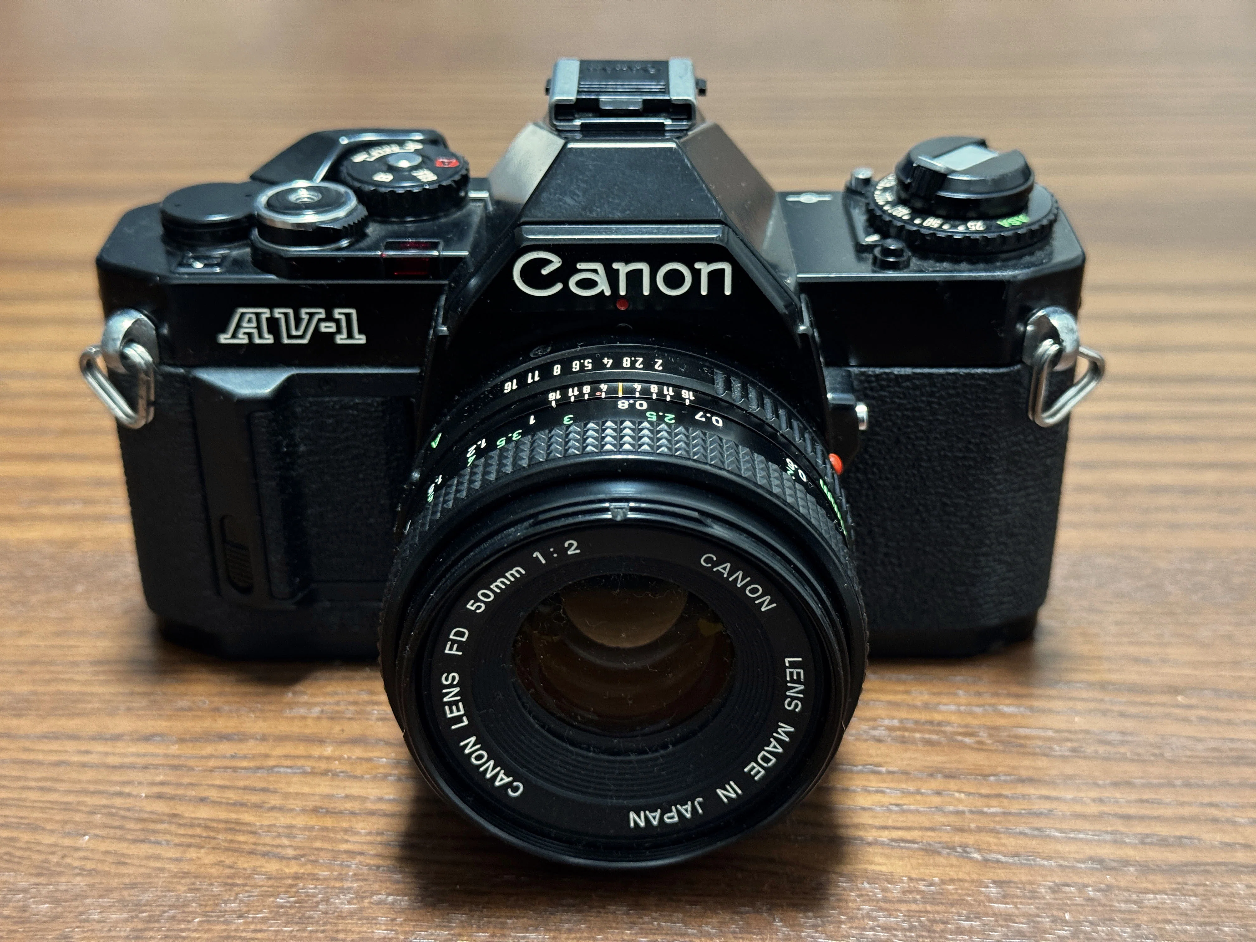 初めてのフィルムカメラ＃01 Canon AV-1 + FD 50mm 1:2｜kenken