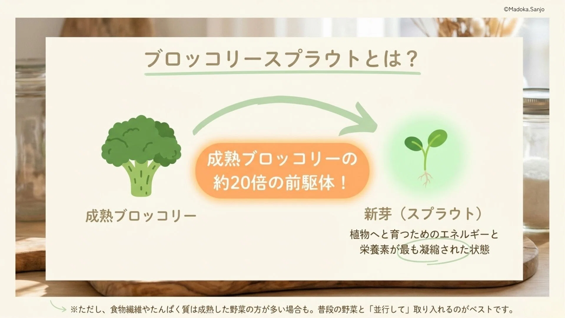 ブロッコリー スプラウト 栄養