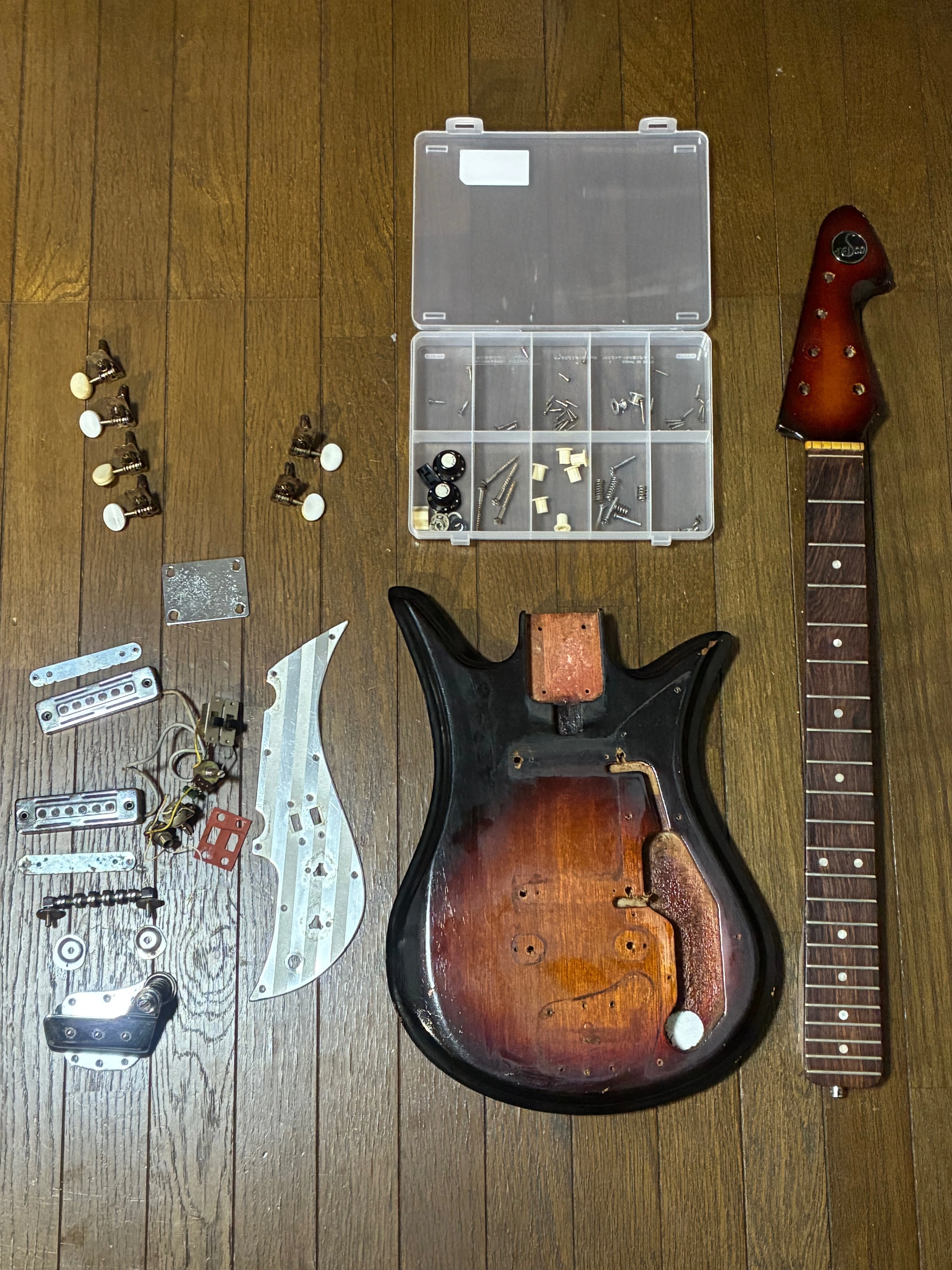 Teisco SM-2L リペア！ Part 1｜Tookato