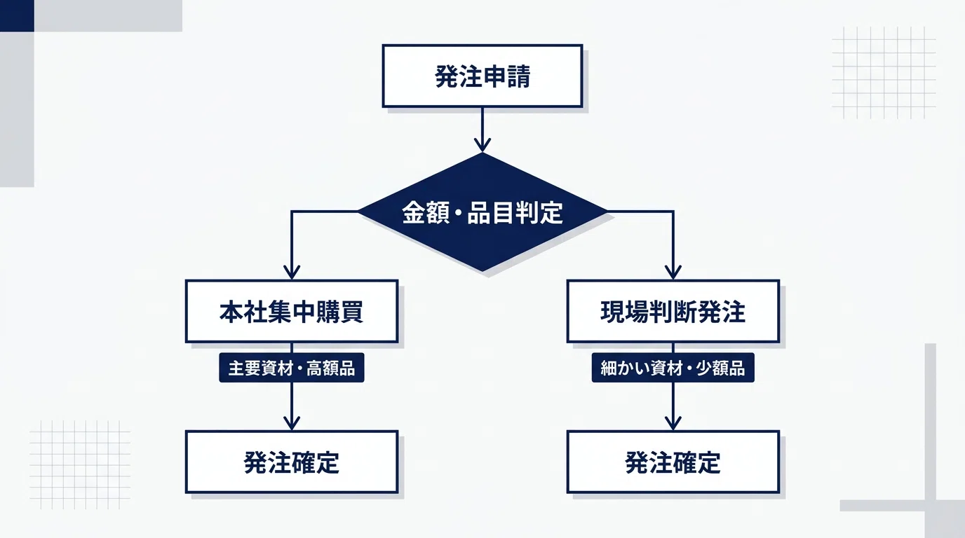 建設業の購買管理を工事案件別に整える方法【材料費・外注費の集計を