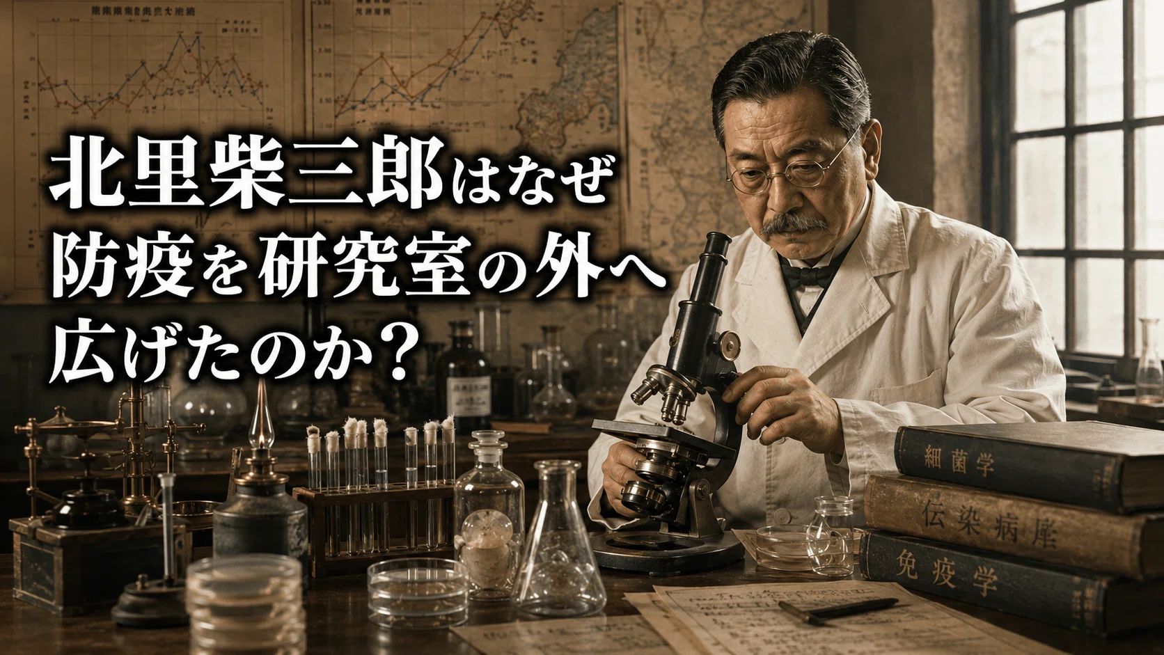 傳染病研究所　近代医学開拓の道のり 北里柴三郎はなぜ防疫を研究室の外へ広げたのか？伝染病研究所と実務
