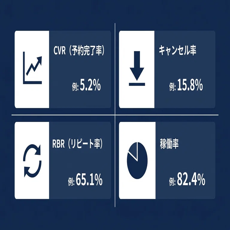 KPIダッシュボード設計と週次・月次モニタリング
