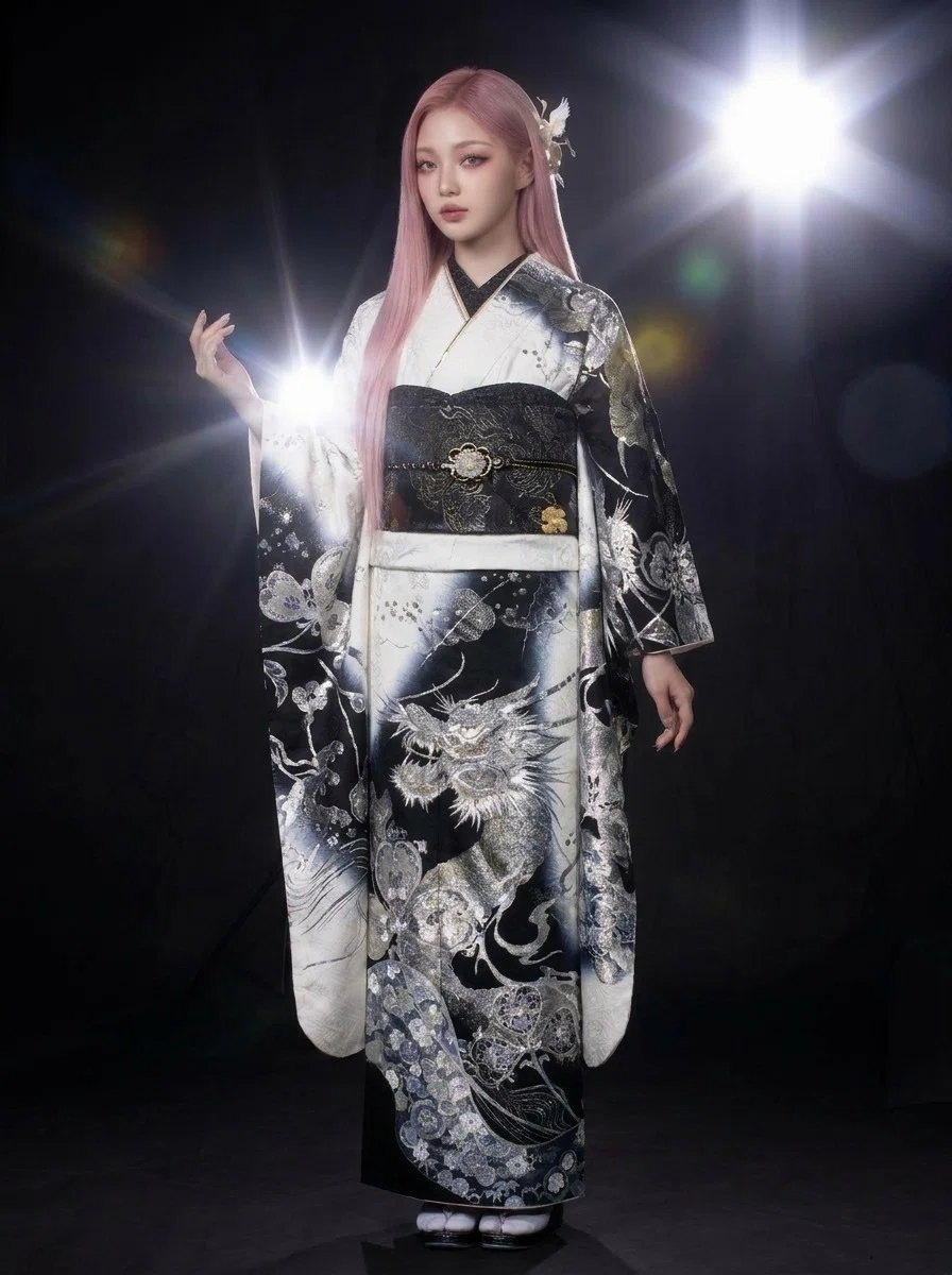 埼玉で“黒×銀彩龍振袖”を探すなら？久喜エリアで話題の特別展示会を