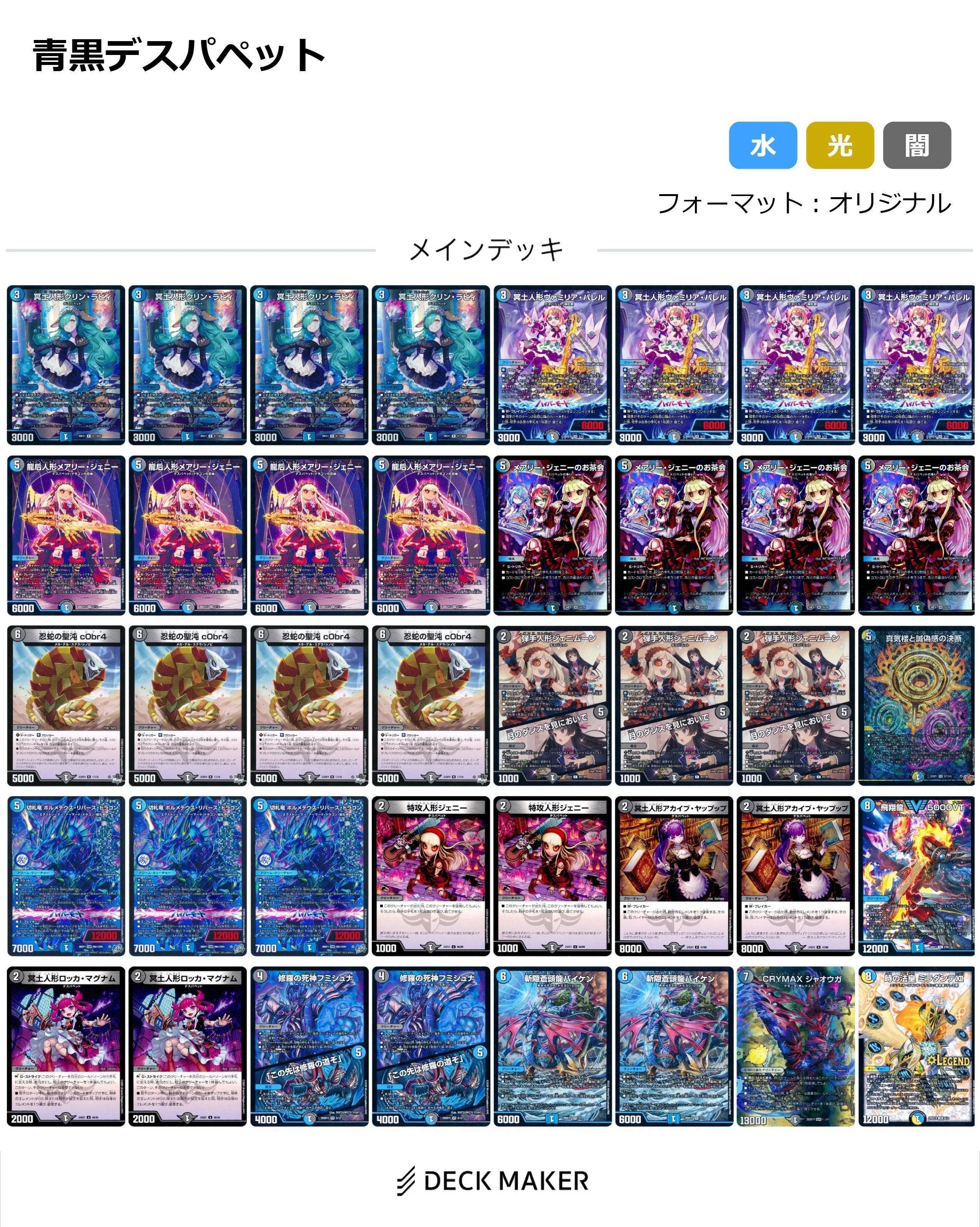 環境ぶっ刺さり！】オリジナル版青黒デスパペット解説!｜も°る