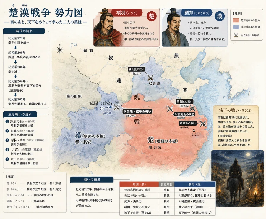 第13回：「四面楚歌」 ― 項羽を追いつめた“ふるさとの歌” ―｜boubura