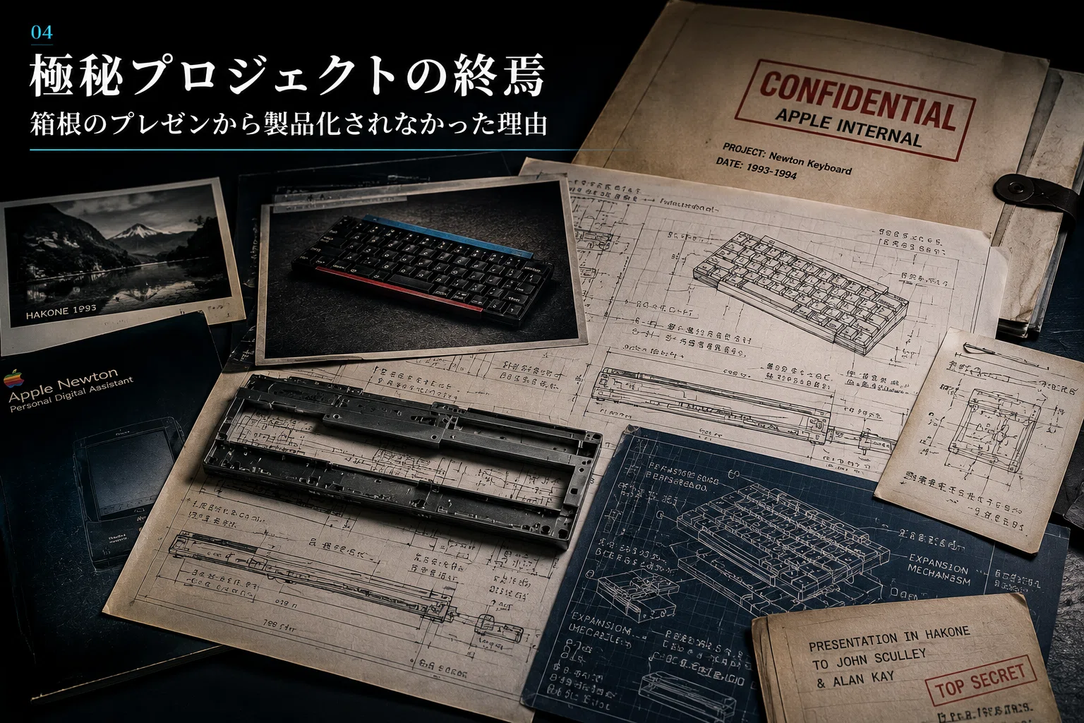 川崎和男 【Design】 🍎幻のアップル製キーボード Kazuo Kawasaki for Newton OS💡｜るきべ