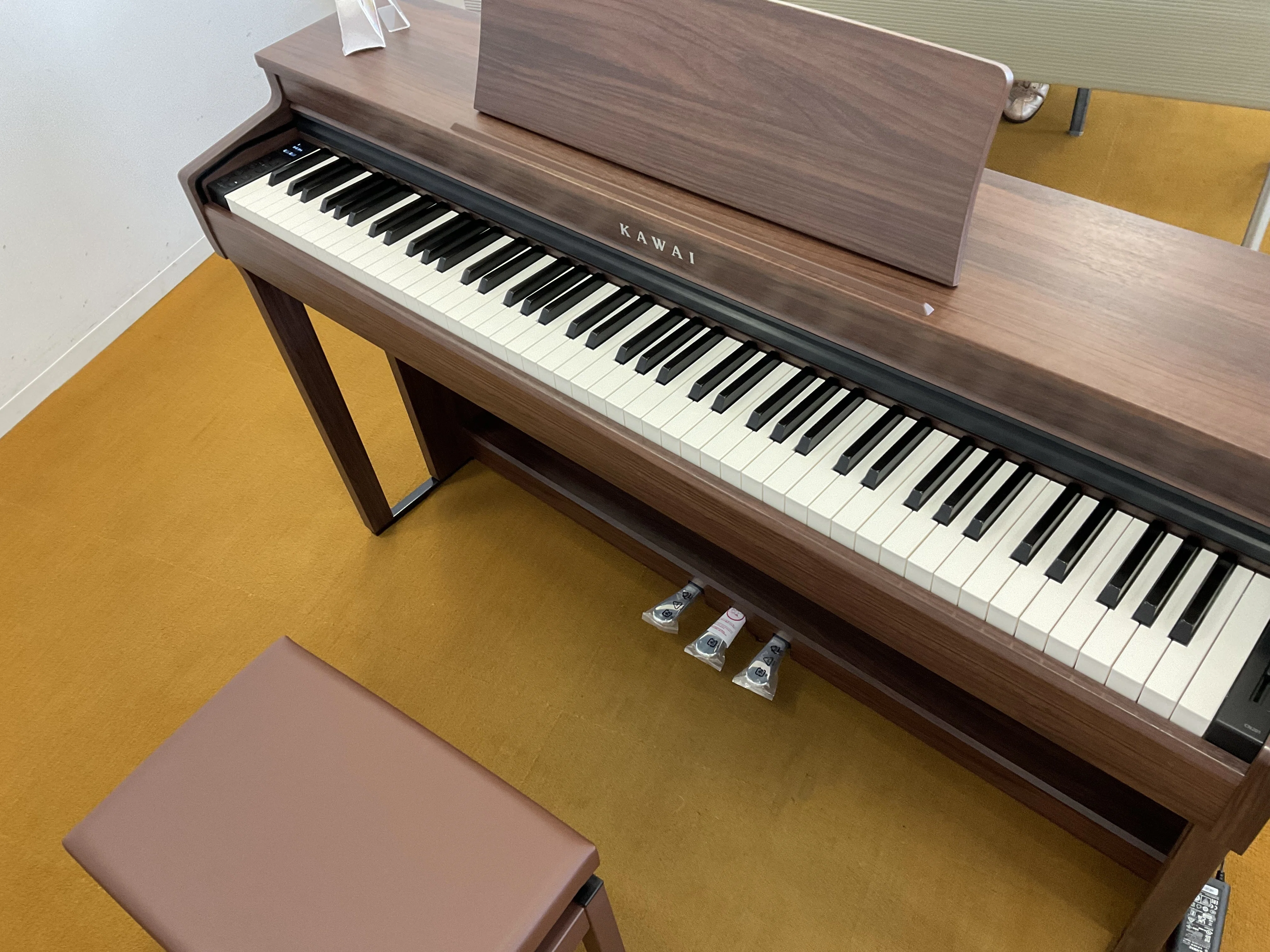 今日の仕事場ではカワイの電子ピアノを使用しました｜吉井江里の音楽