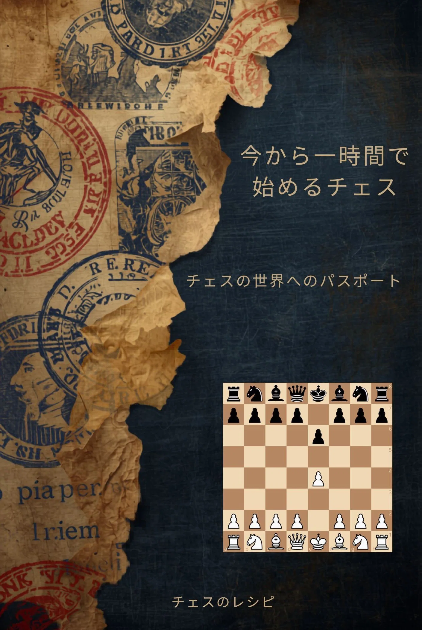 今から一時間で始めるチェス：チェスの世界へのパスポート｜チェスのレシピ