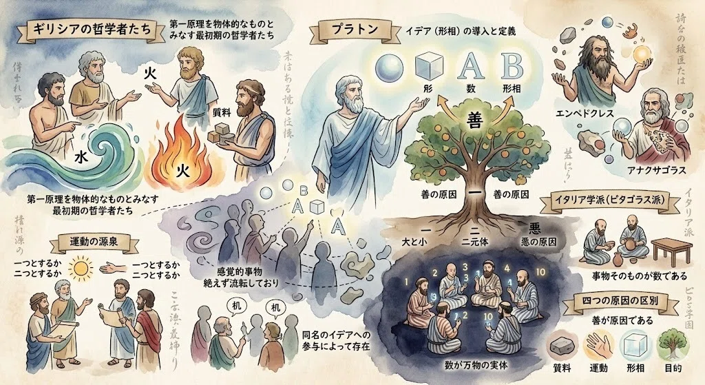 アリストテレスが読み解く「第一原理」とは何かプラトン・ピタゴラス派
