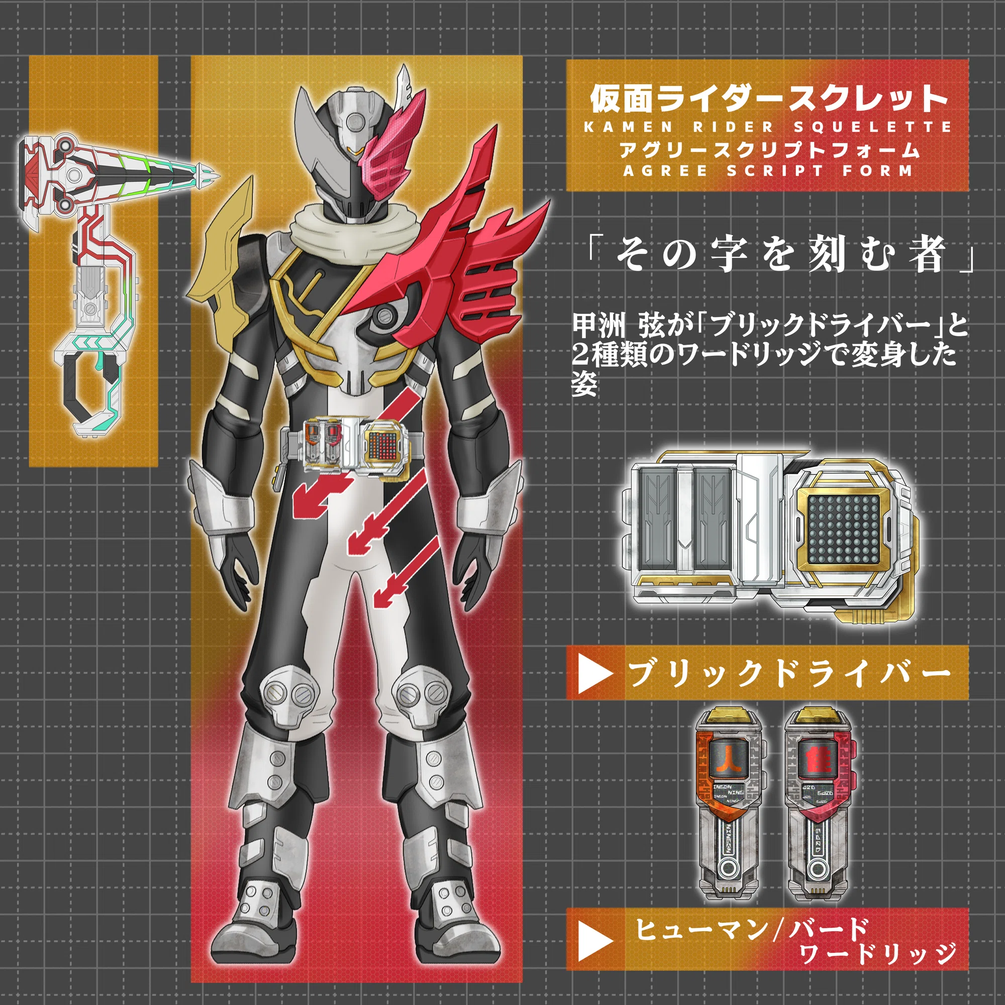 仮面ライダーグリフ File.7 「創ノ行ク末」｜からふるライダー構想部