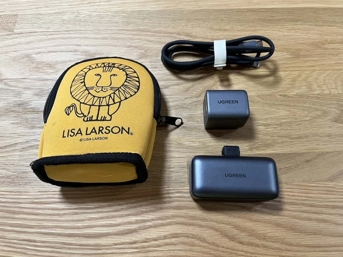 UGREEN USB-Cコネクター内蔵 モバイルバッテリー 5000mAh｜coty