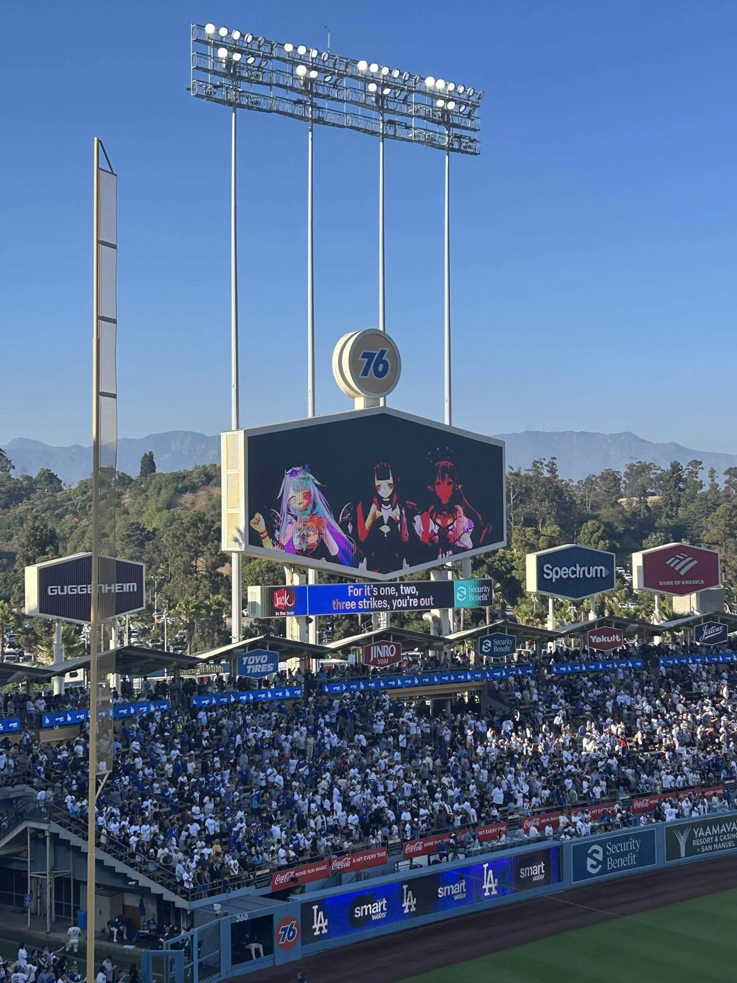 2025 北米40日間の旅 Day19 ドジャースタジアム2日目。野球だけでは