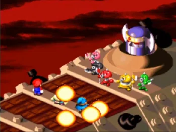 スーパーマリオRPG マリオRPG マリオ ジーノ マロ VS カジオー