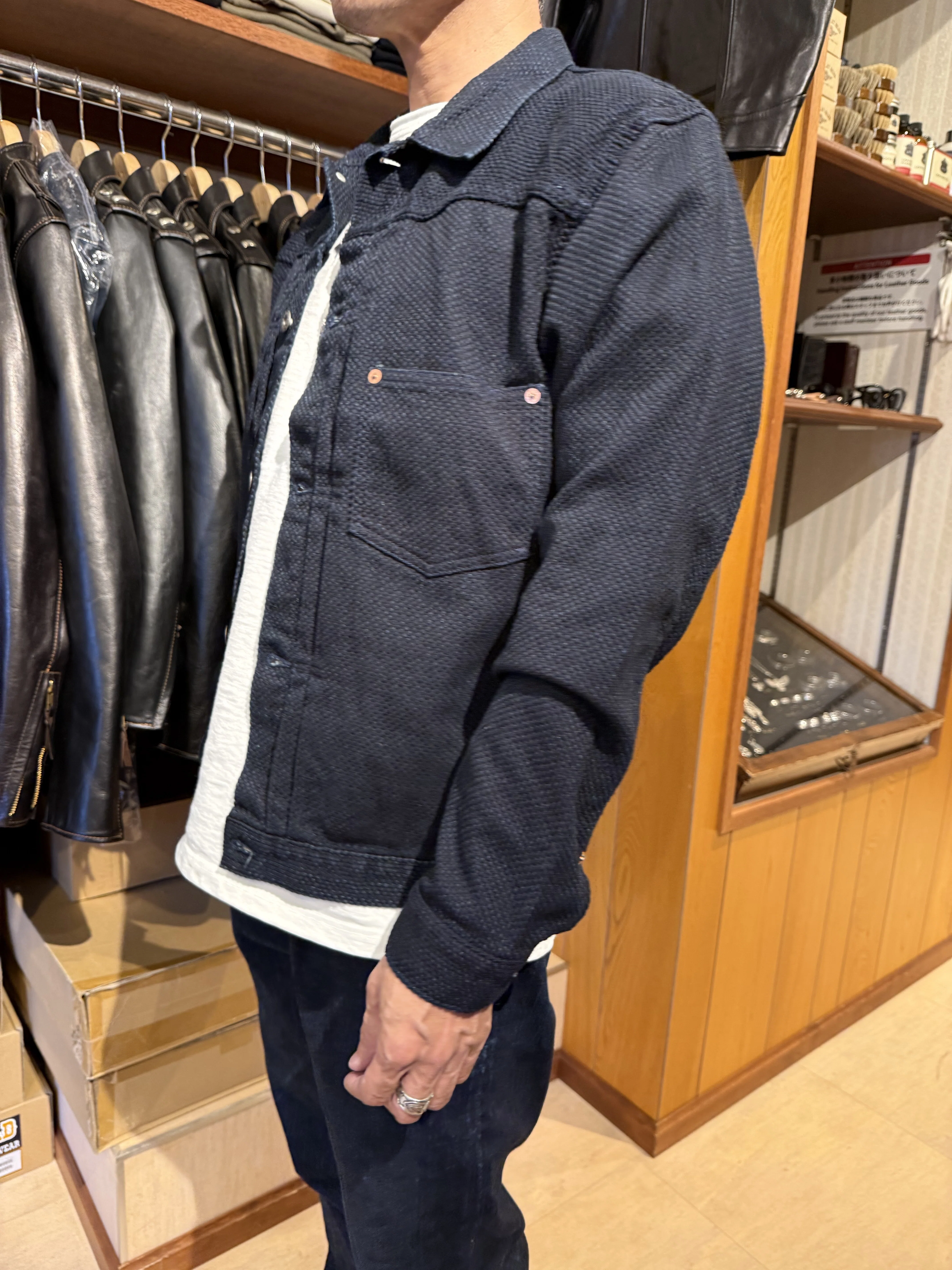 FLAT HEAD 神宮前店】～神宮前店限定INDIGO SASHIKO JACKET販売開始