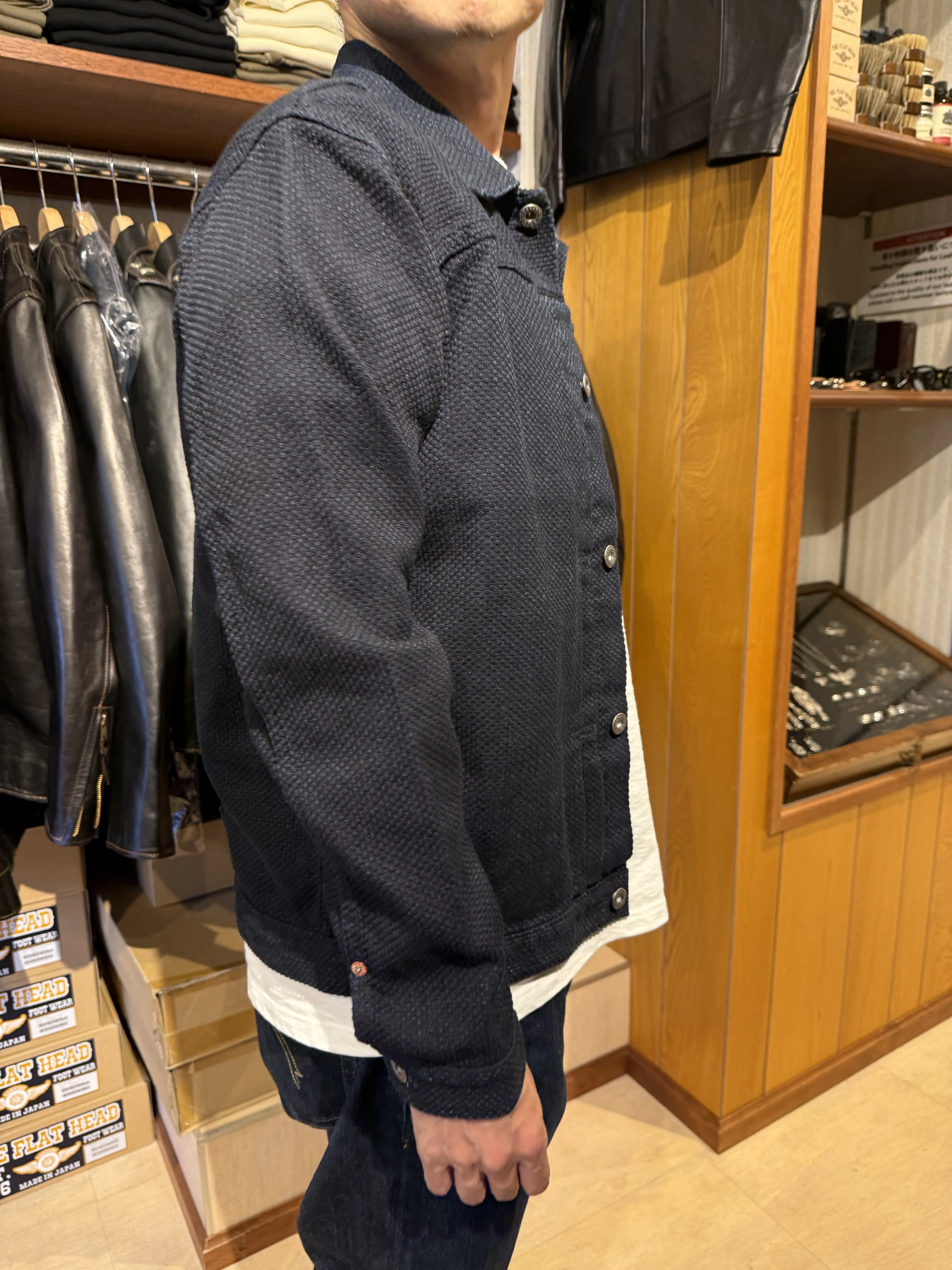 FLAT HEAD 神宮前店】～神宮前店限定INDIGO SASHIKO JACKET販売開始