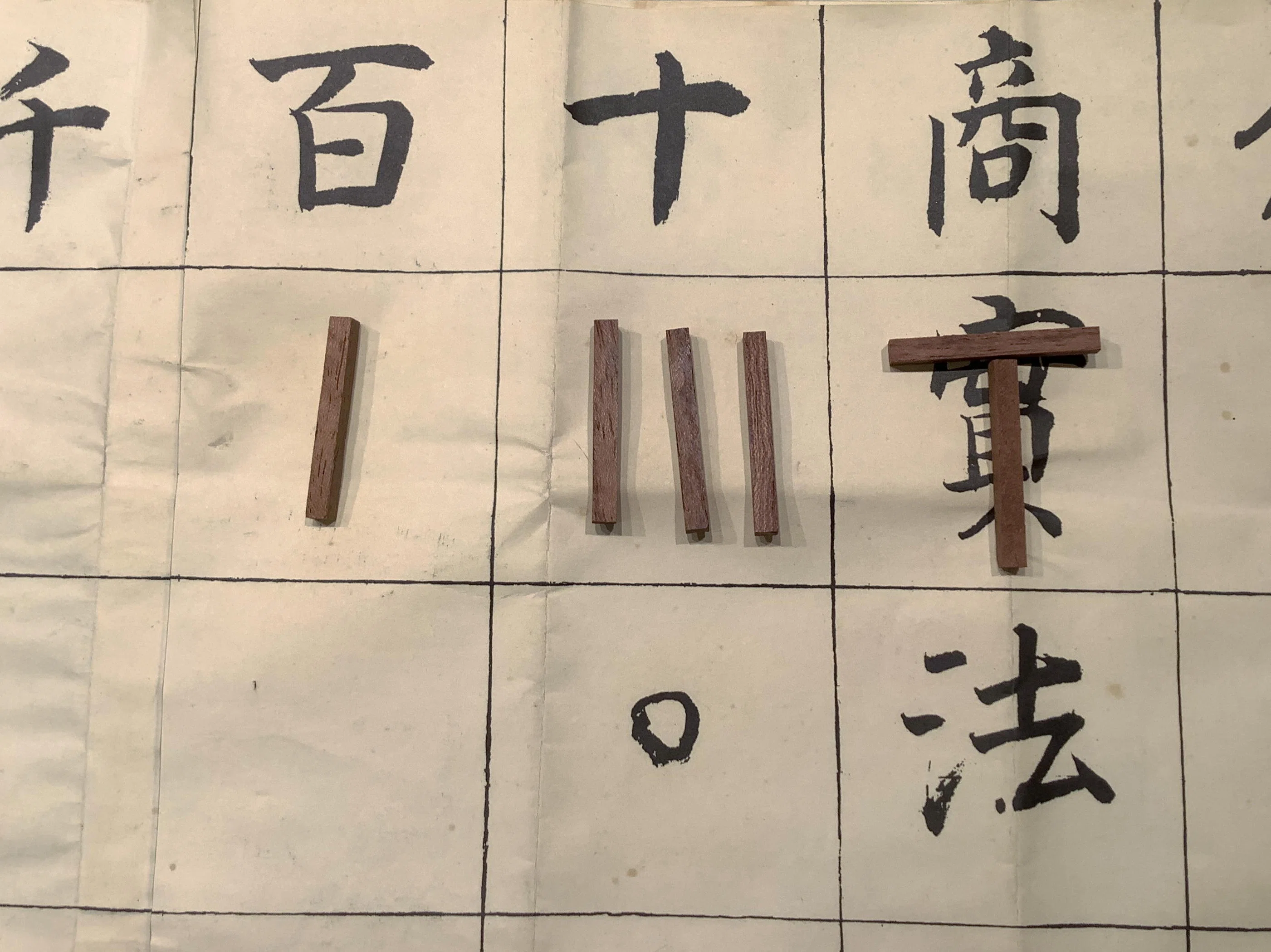 ドラマ「豊臣兄弟！」に出てきた計算道具「算木」を紹介します｜日本