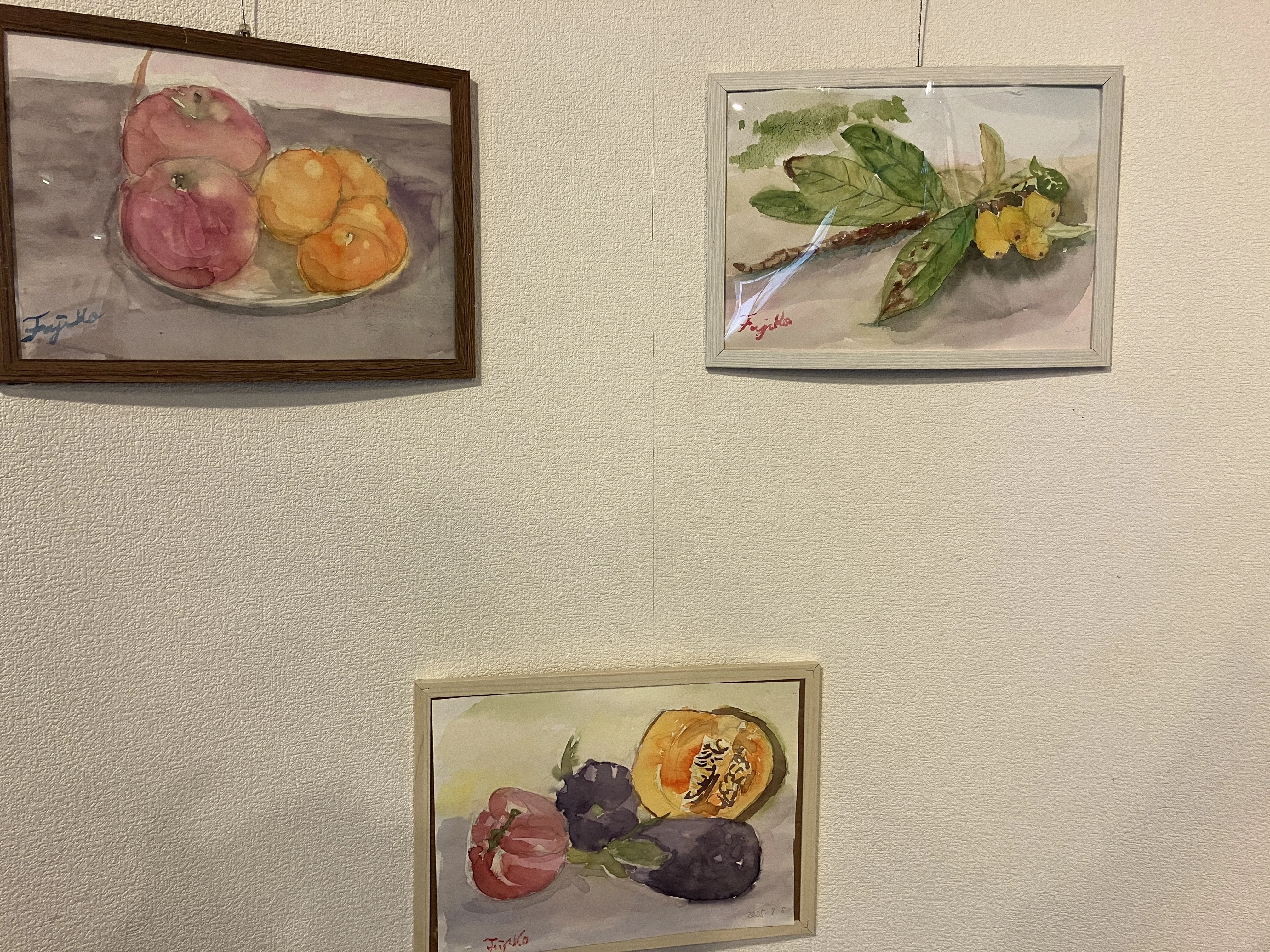 田代 冨美子「水彩画」｜日進市にぎわい交流館