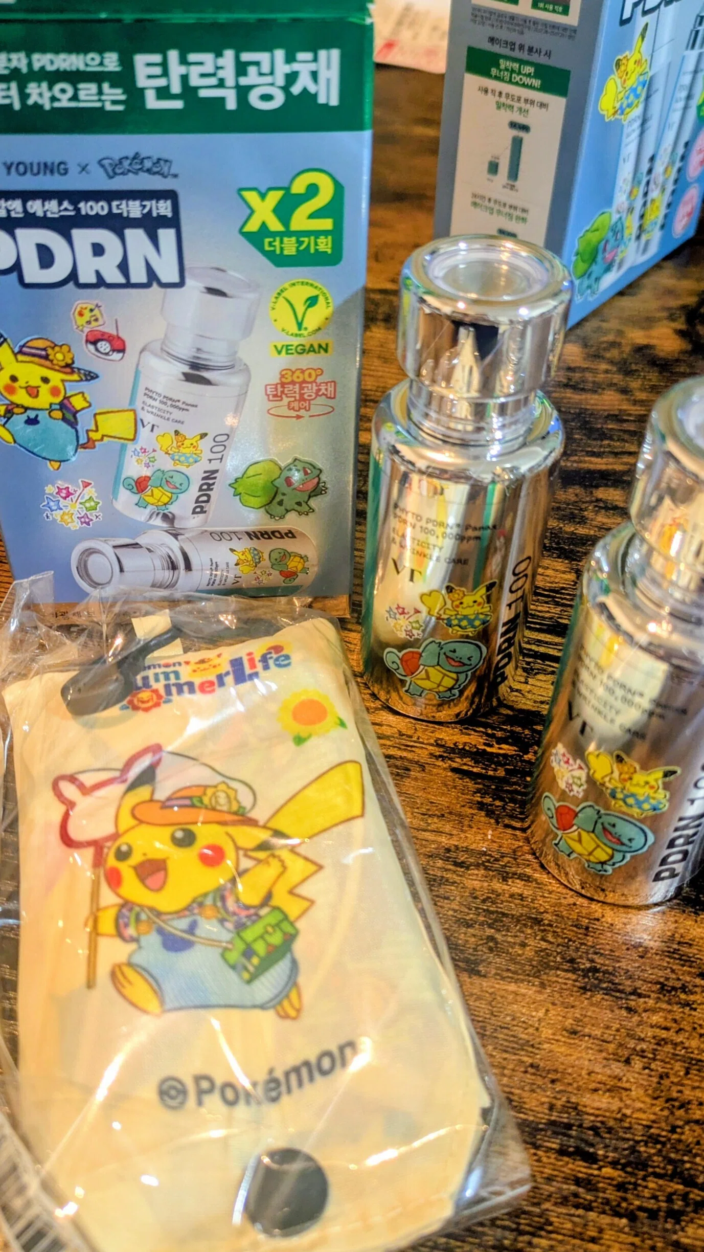 VT×ポケモンコラボが可愛すぎる！Qoo10で韓国限定スキンケア買ってみた