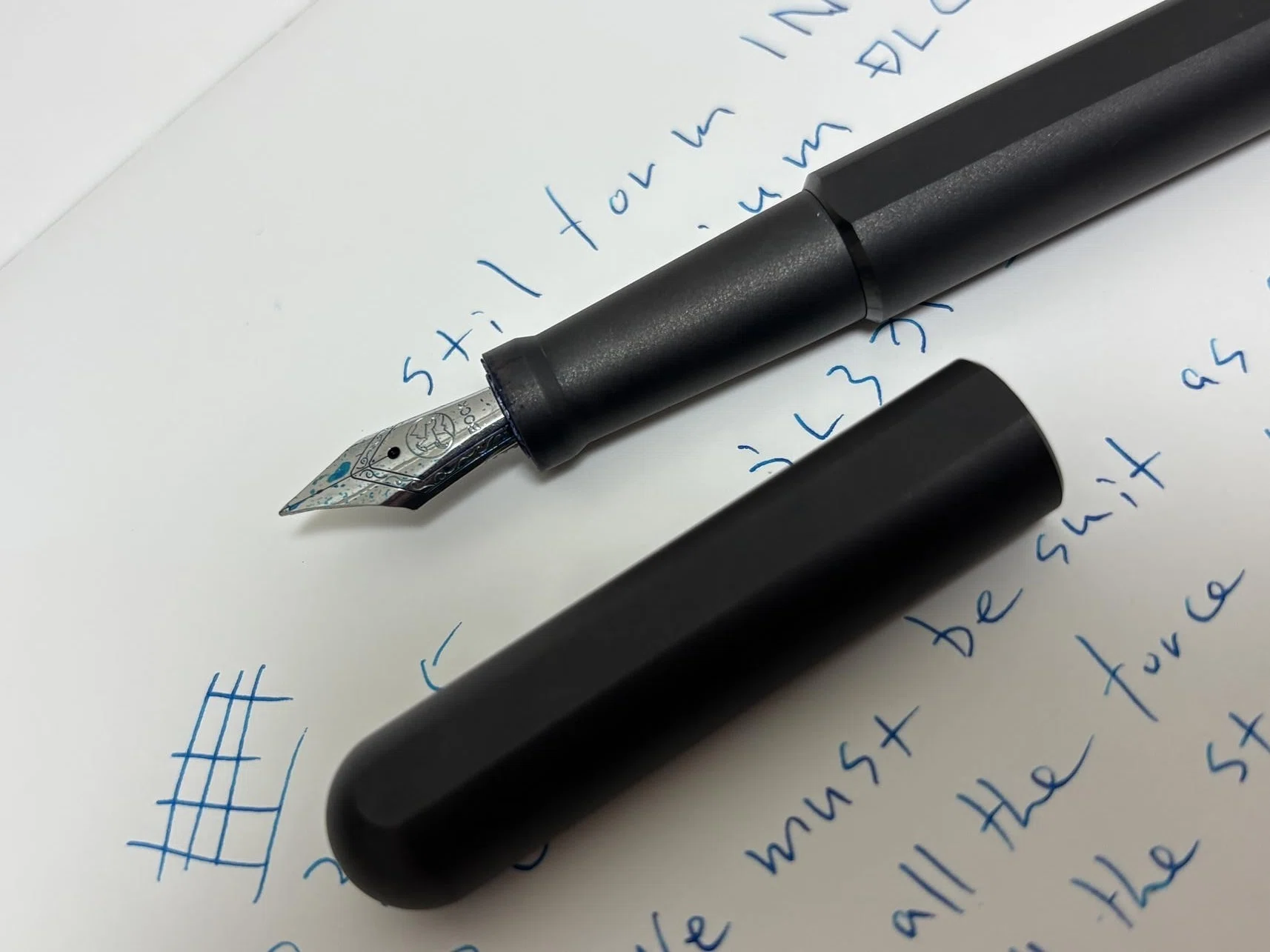 チタン軸の万年筆〜stilform INK Titanium｜belleの万年筆ノート