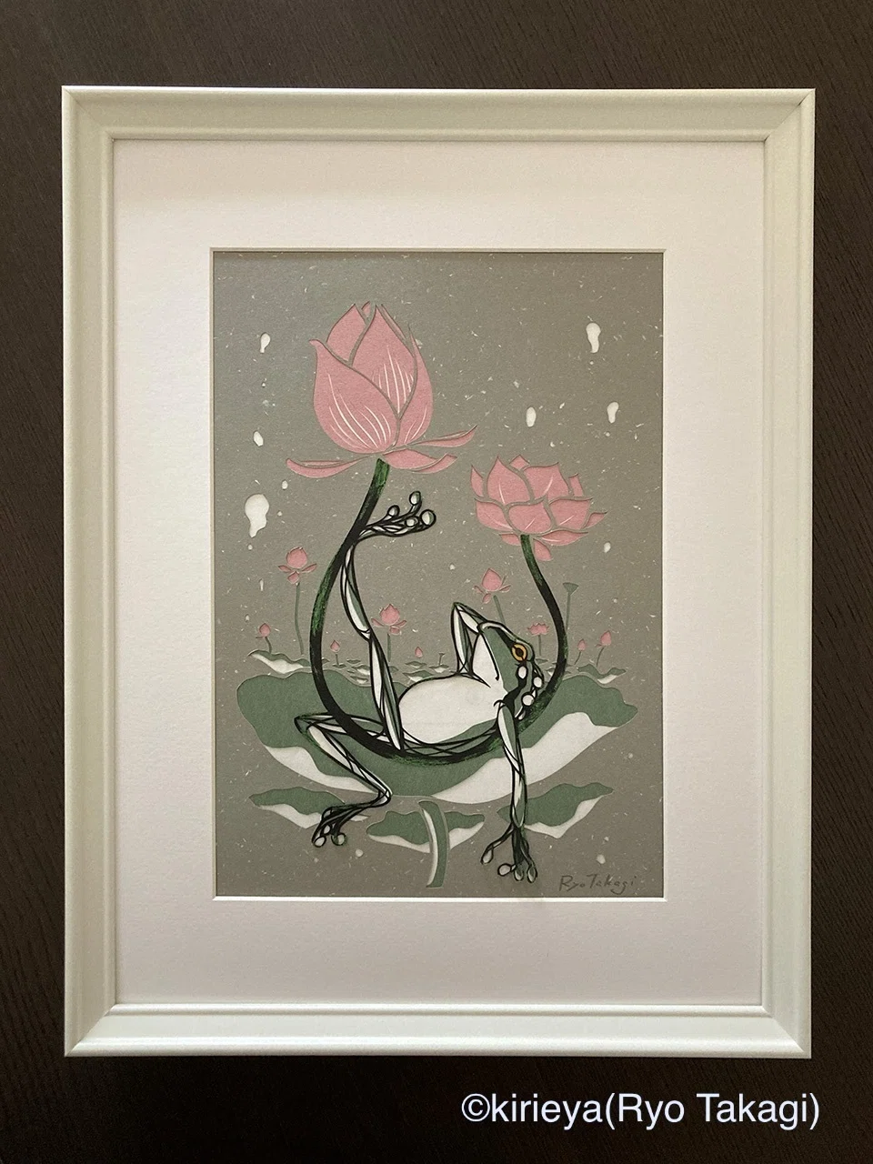 企画展参加中】代官山アートラッシュ「蛙＆金魚」展｜きりえや 高木 亮