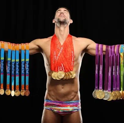 マイケル・フェルプス直筆サイン入り2Lサイズ写真…競泳オリンピック金メダリスト マイケルフェルプスとADHD｜毎日更新！森せんせーの水泳ブログ