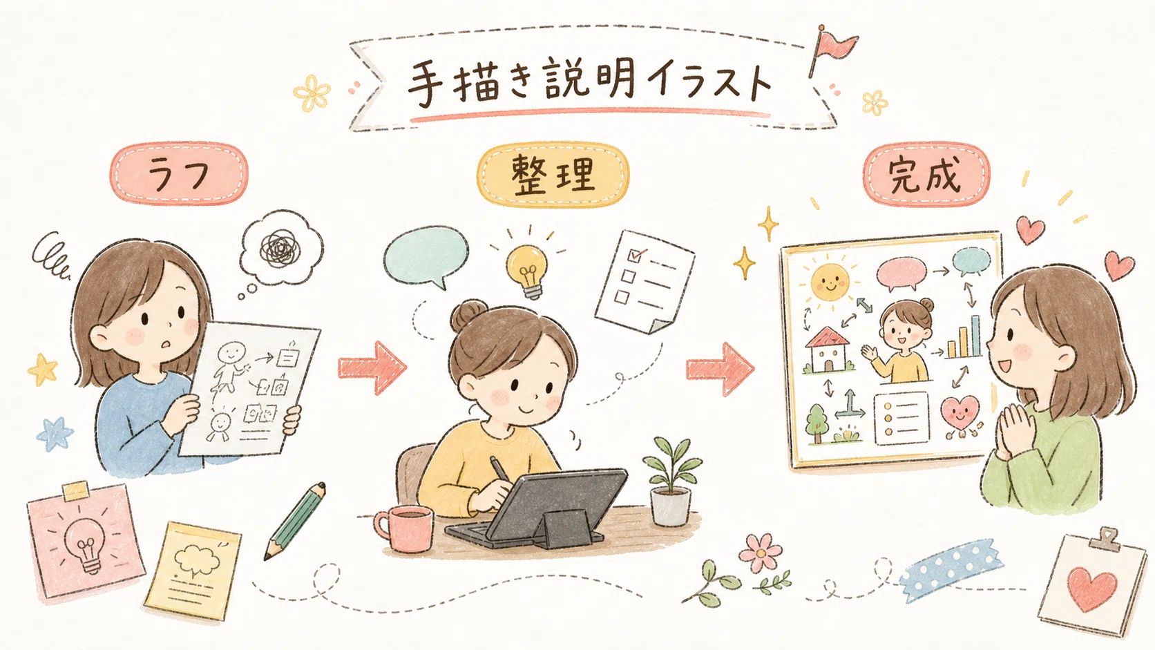 手書き風工房、やり始めました。｜AI支援工房