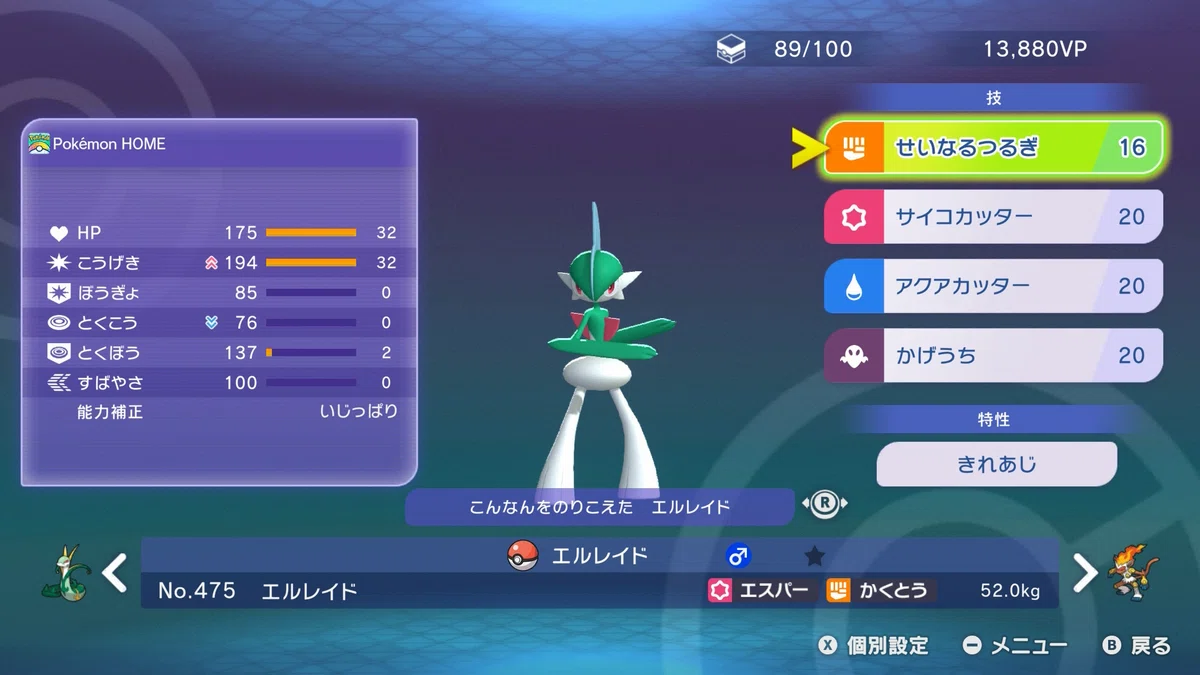 ポケバンク終活(9)：リボン勢によるチャンピオンズの遊び方（M-1