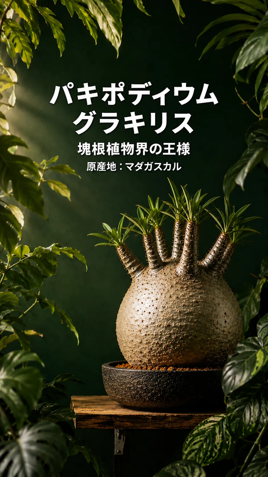 塊根植物ってなに？グラキリスと亀甲竜の魅力と育て方を解説