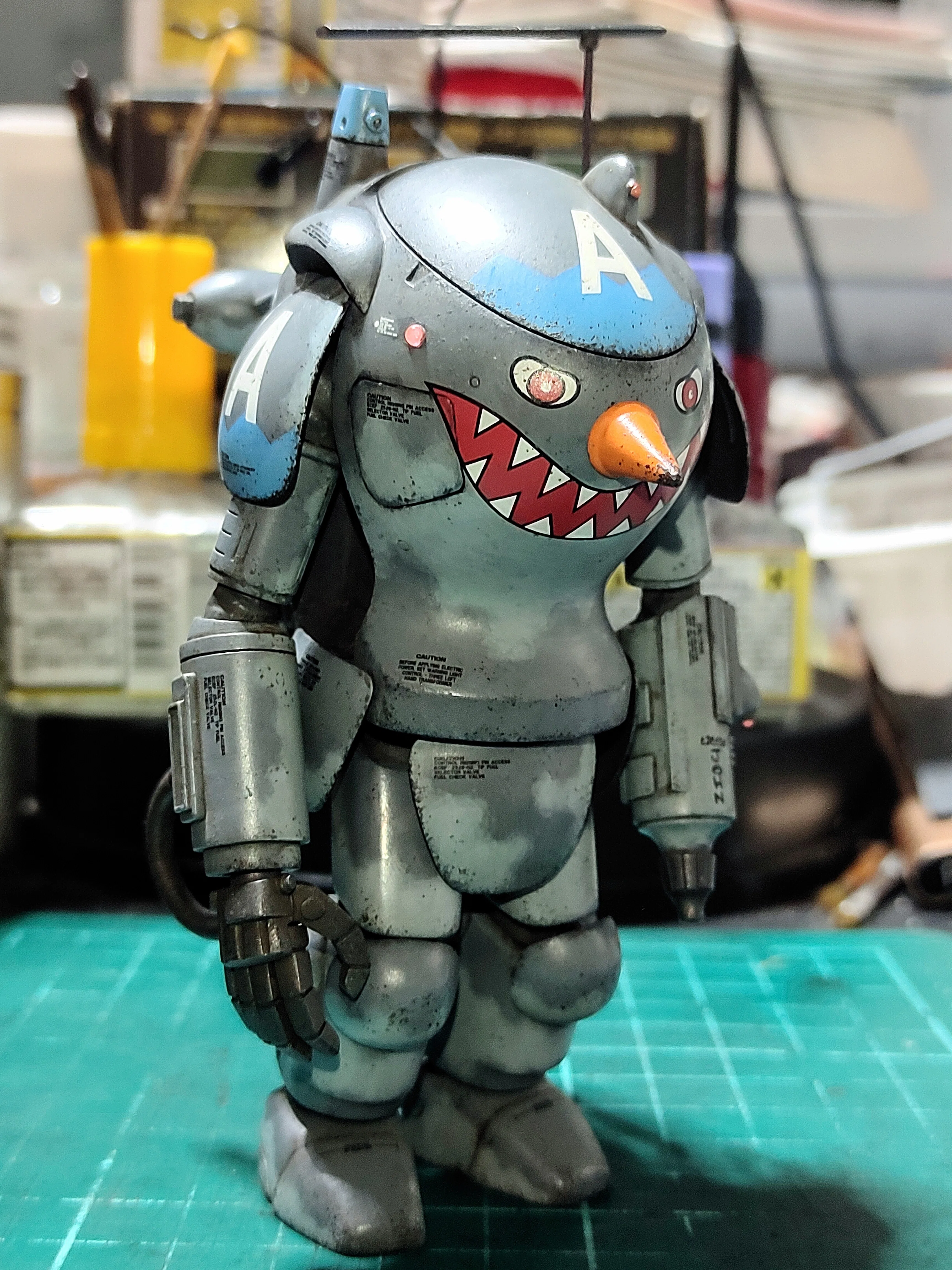 WAVE 『マシーネンクリーガー』 1/20 ファイアボール 製作メモ｜crazy-bic