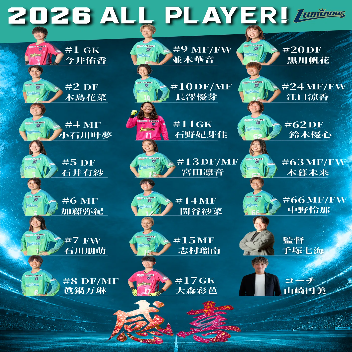2026.VOL1 マッチデープログラム｜ザスパ群馬ルミナス（公式）