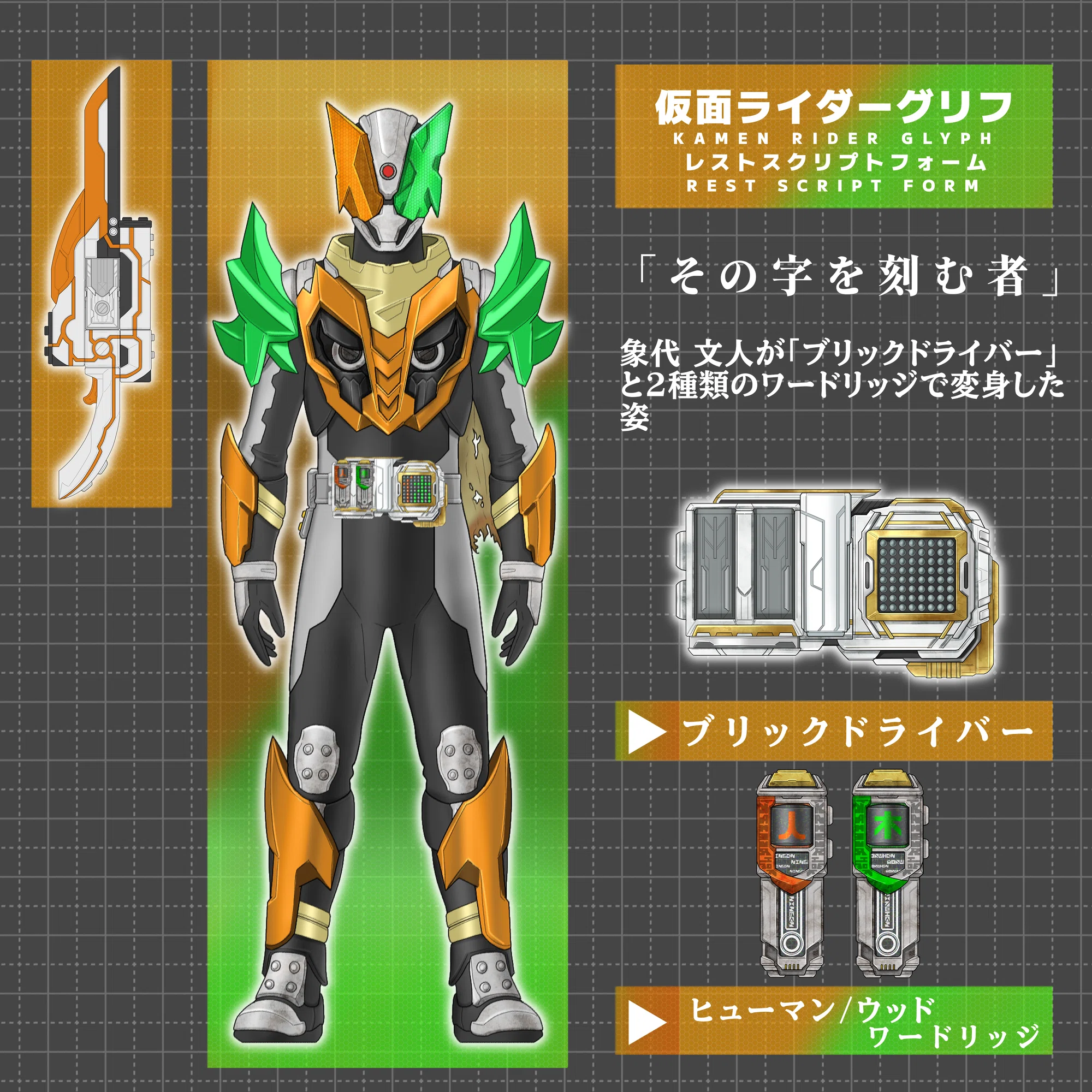 仮面ライダーグリフ File.7 「創ノ行ク末」｜からふるライダー構想部