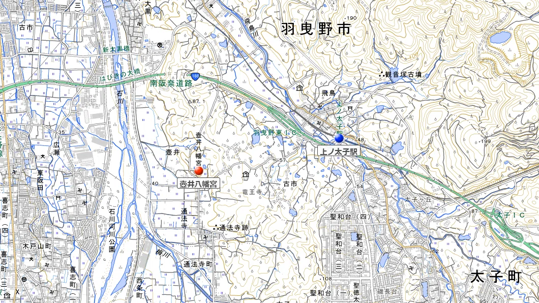 散策note《 壺井八幡宮 》河内源氏発祥の地／大阪府羽曳野市｜唐崎夜雨