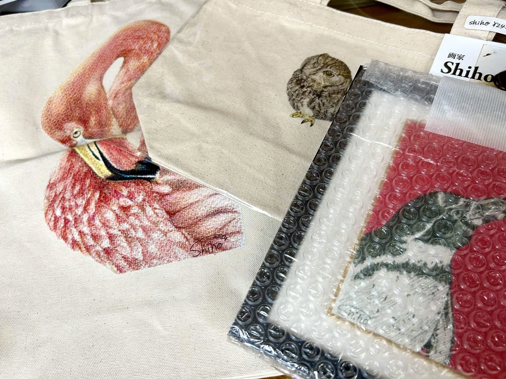 今頃、大阪で。『鳥ばっかり展』後半スタート｜shiho【色鉛筆画】