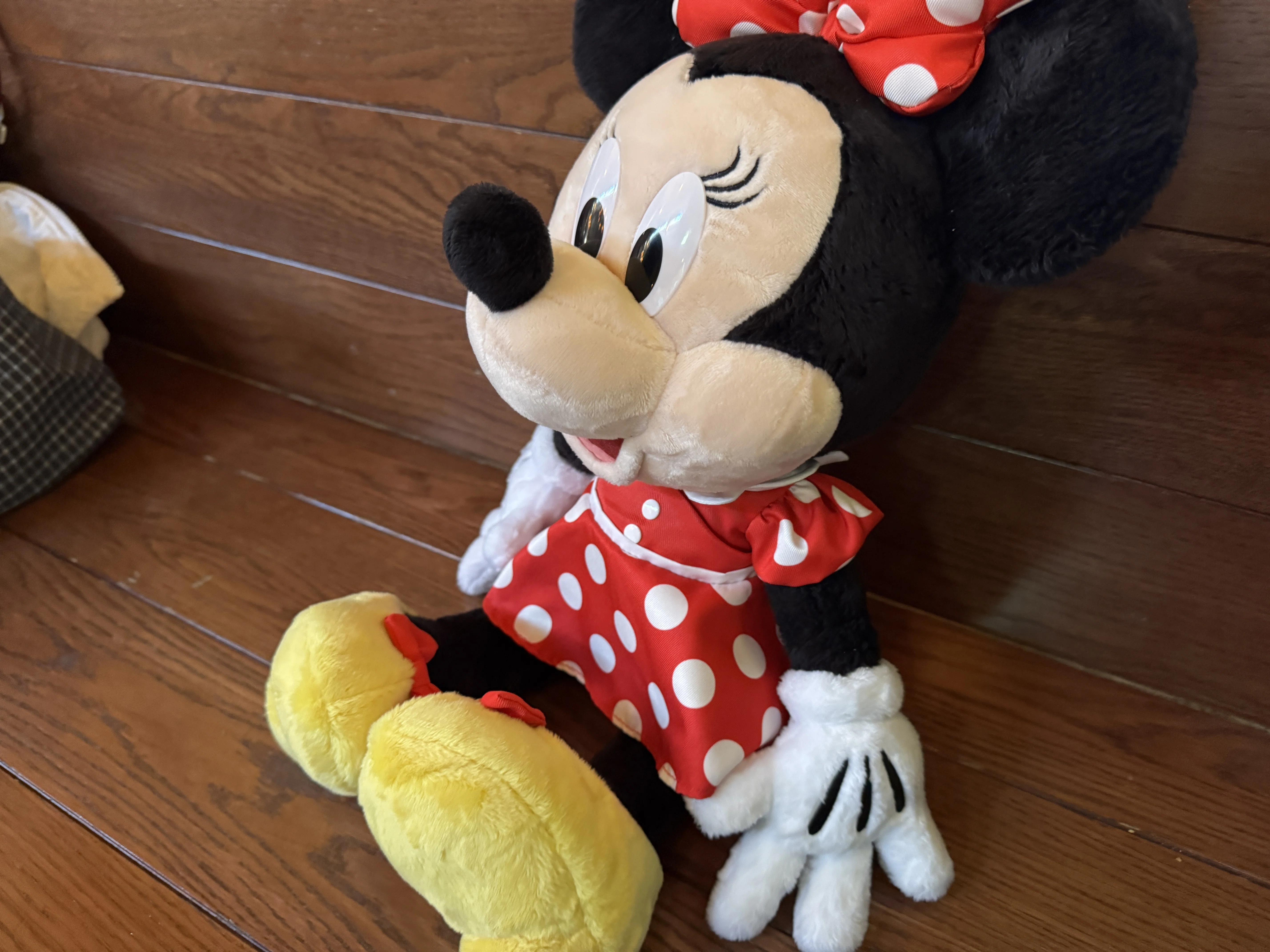 ミニーちゃんのぬいぐるみに命が宿った｜いそかわ