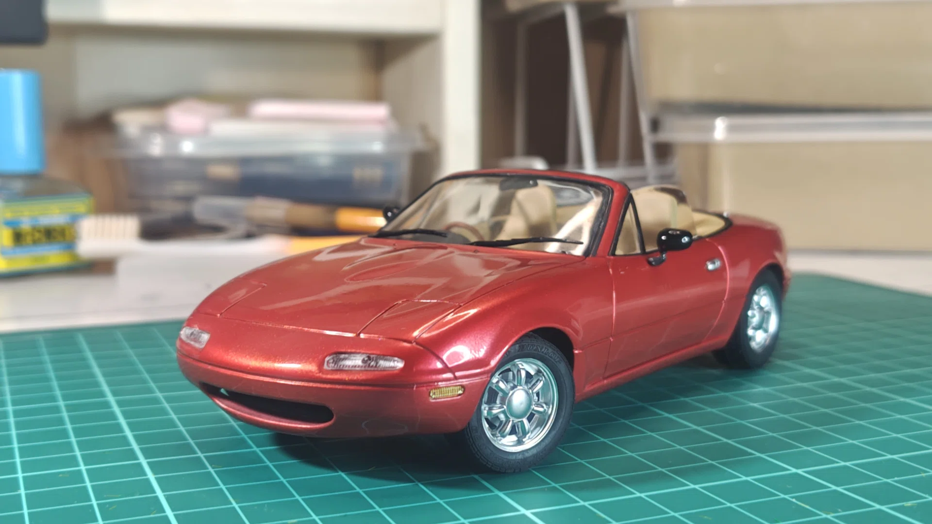 タミヤ ユーノス ロードスター｜横月瑛