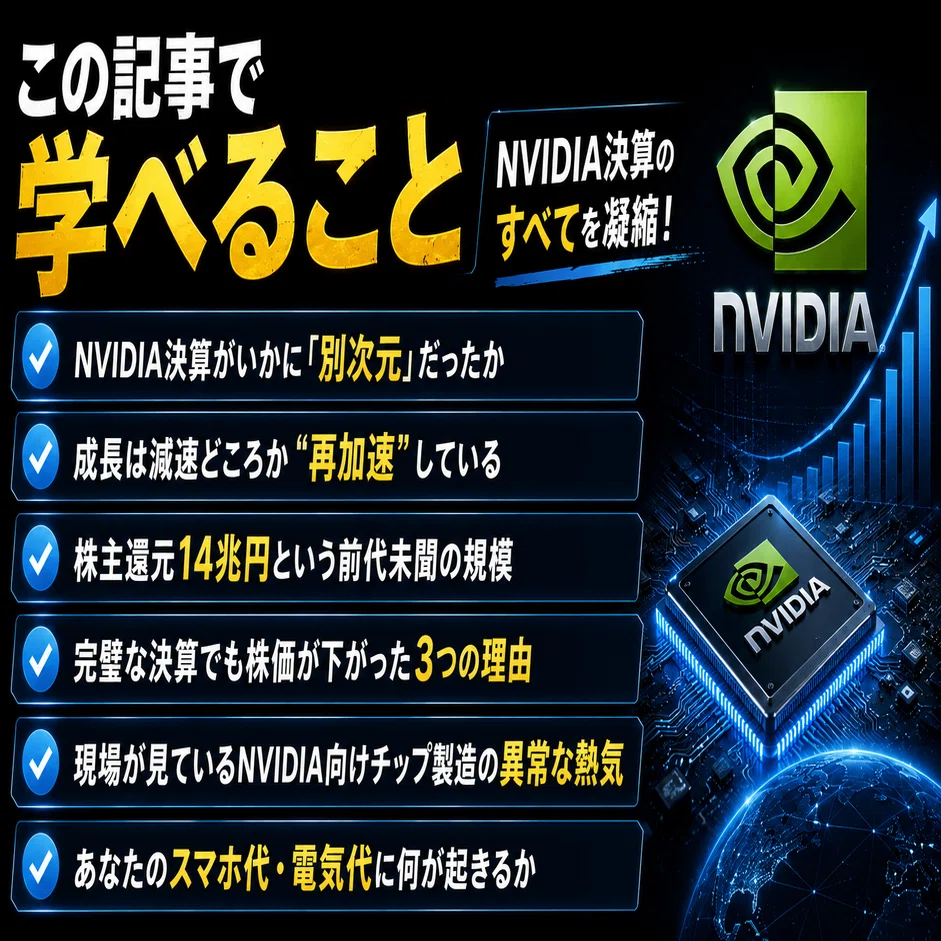 完璧なNVIDIA決算！その凄さと株価の反応を現場目線で解説！｜こーへい