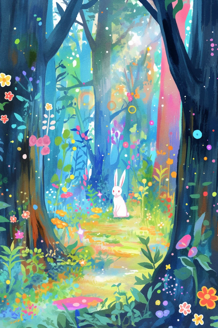 Midjourneyで描く絵本風イラスト プレゼント【AIイラスト｜AIアート