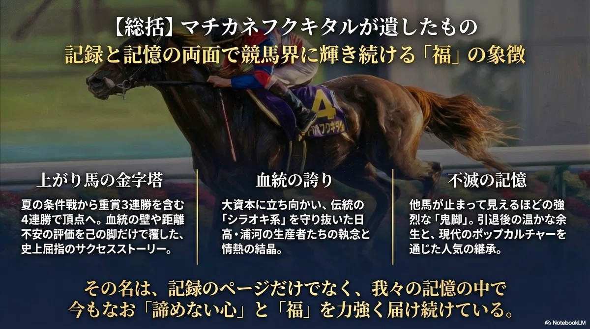 マチカネフクキタル -4連勝で菊を制した『鬼脚』の上がり馬-｜ハサミ