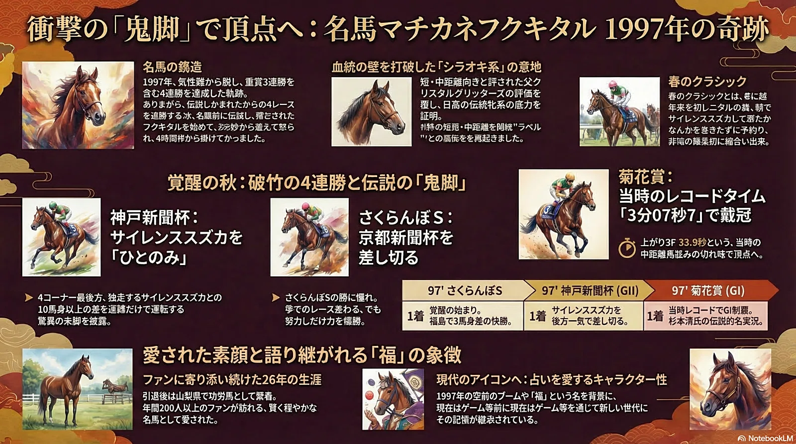 マチカネフクキタル -4連勝で菊を制した『鬼脚』の上がり馬-|ハサミ マチカネフクキタル -4連勝で菊を制した『鬼脚』の上がり馬-|ハサミ