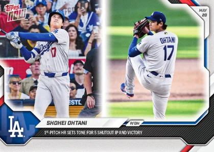 2026最新】大谷翔平 Topps NOWがまた歴史を刻んだ｜“二刀流ホームラン
