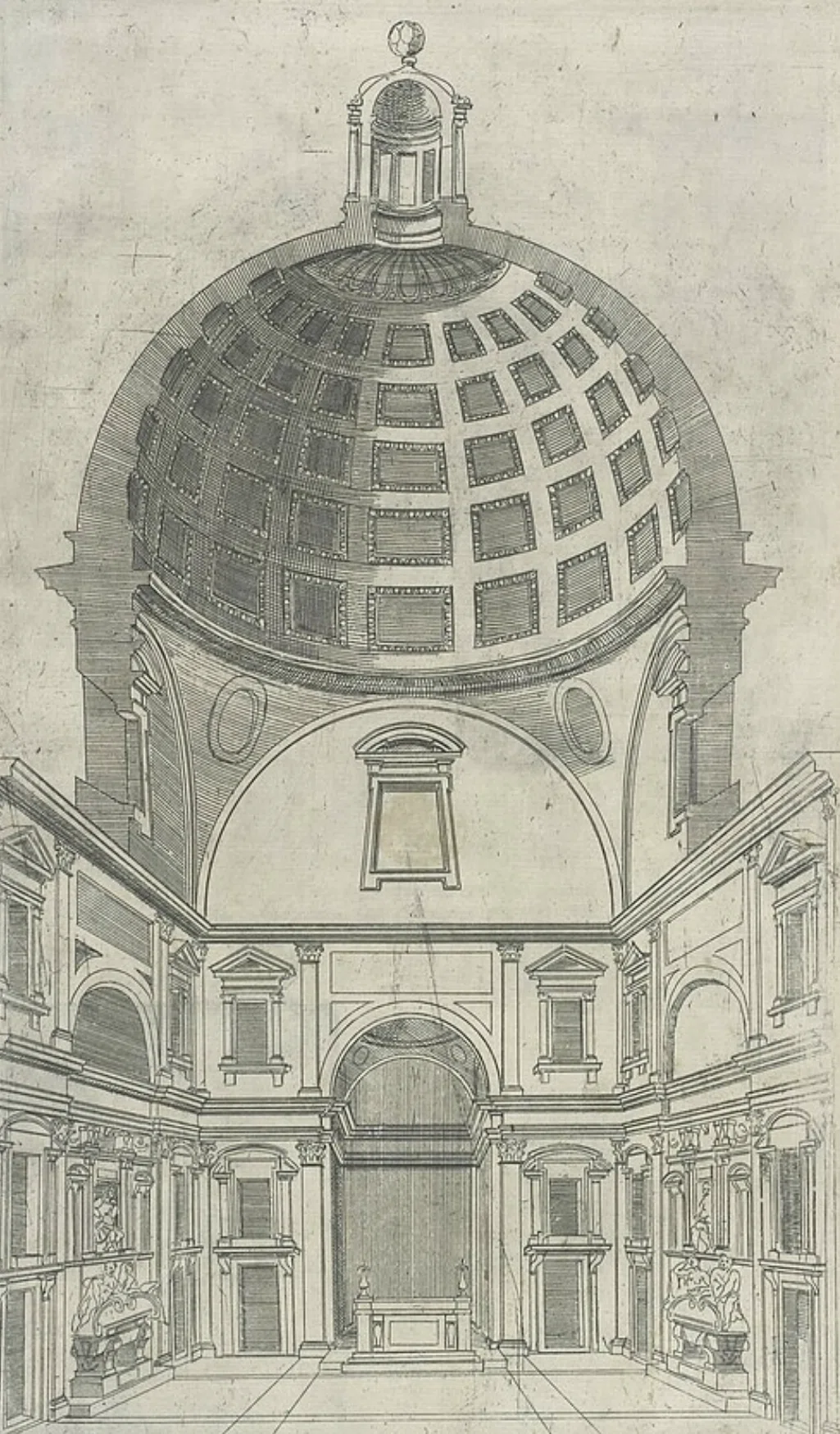 Michelangelo's Renovation. The New Sacristy of the Basilica of San ...