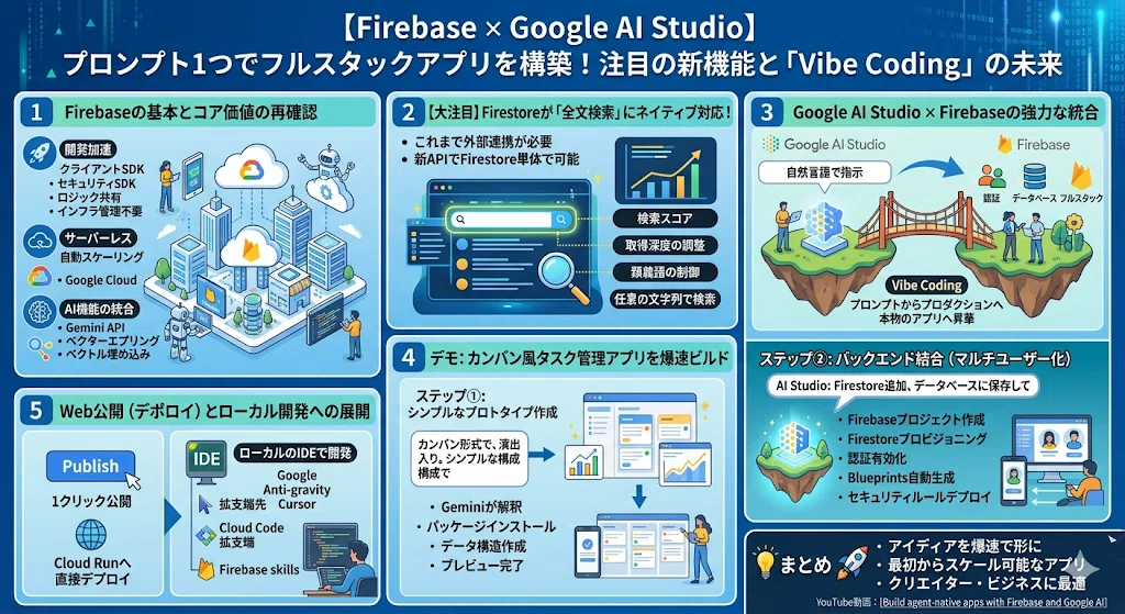 [Firebase × Google AI Studio] Build a full-stack app with just one ...